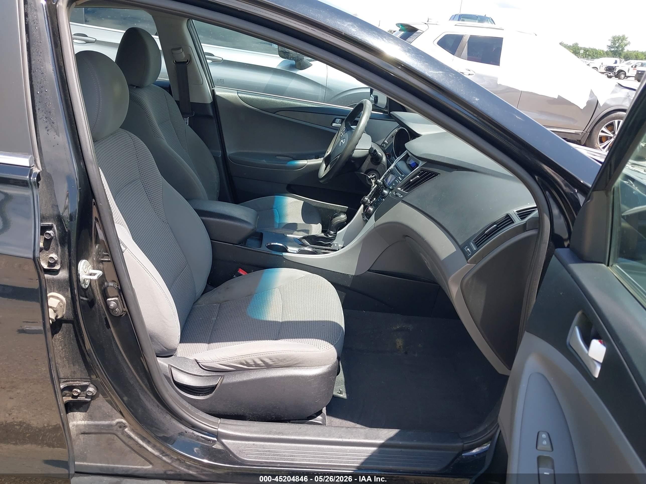 2013 Hyundai Sonata Gls Black vin: 5NPEB4AC4DH534224