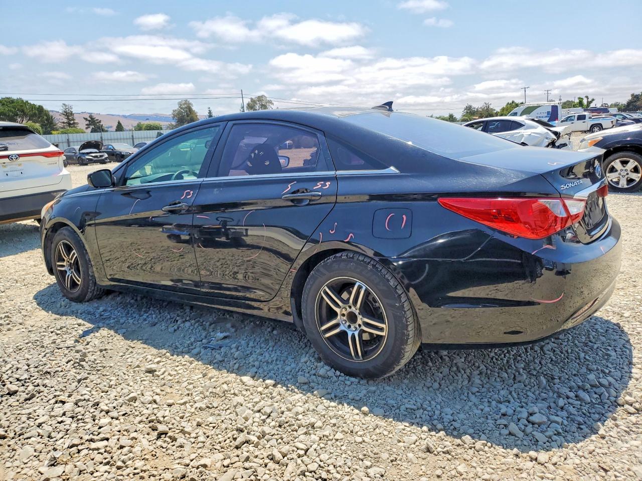 2013 Hyundai Sonata Black vin: 5NPEB4AC4DH534238