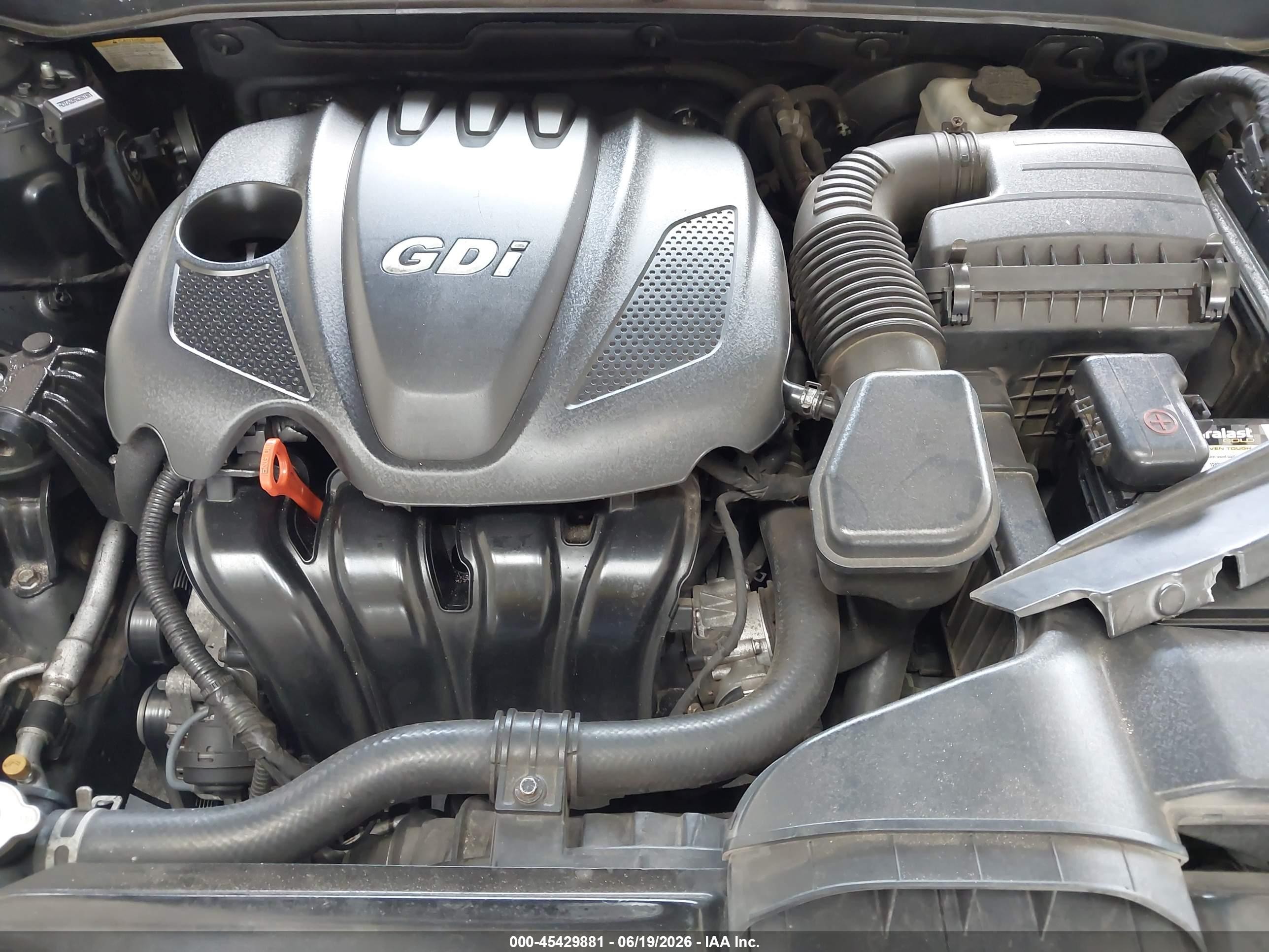 2013 Hyundai Sonata Gls Black vin: 5NPEB4AC4DH540718