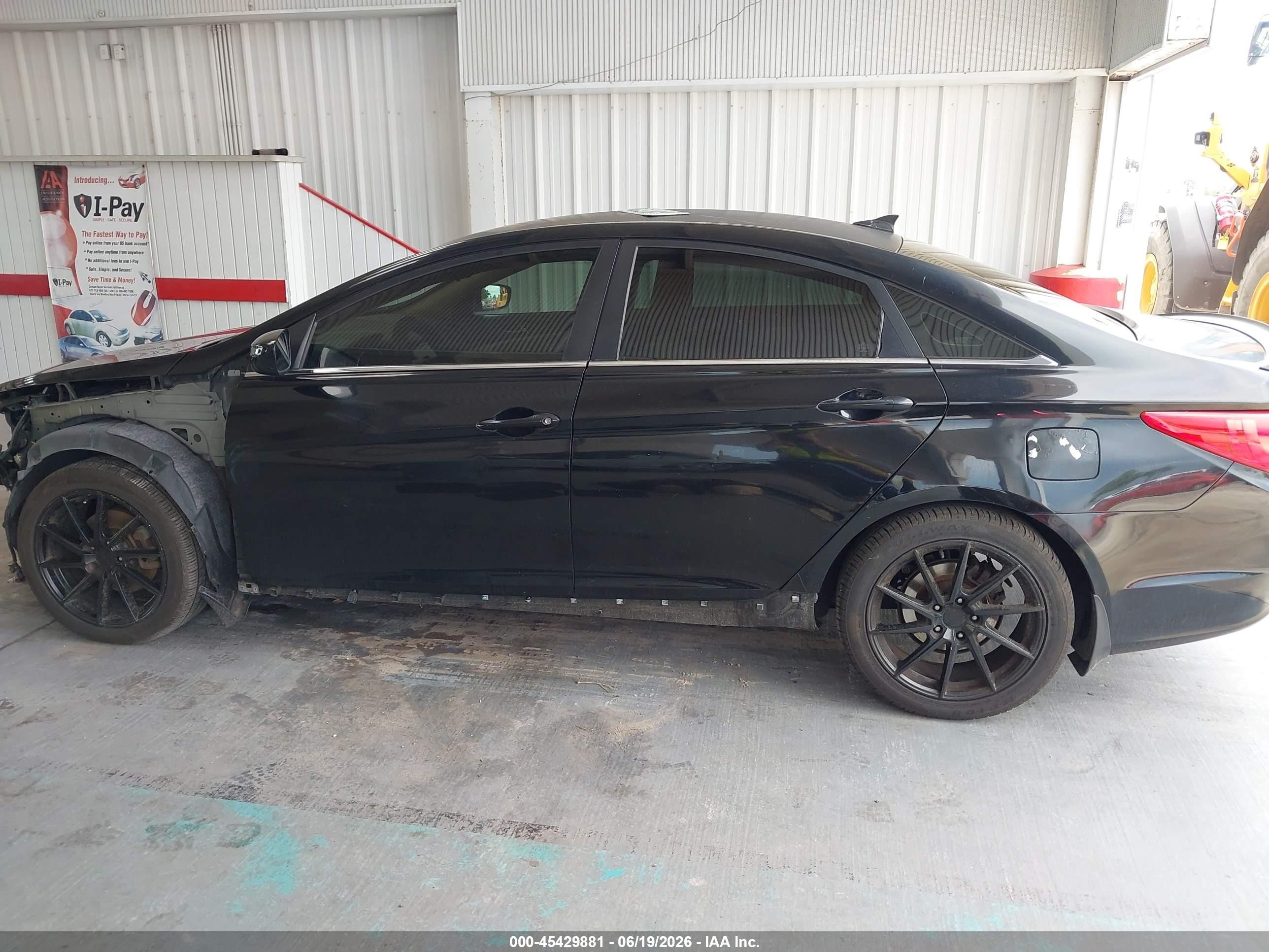 2013 Hyundai Sonata Gls Black vin: 5NPEB4AC4DH540718