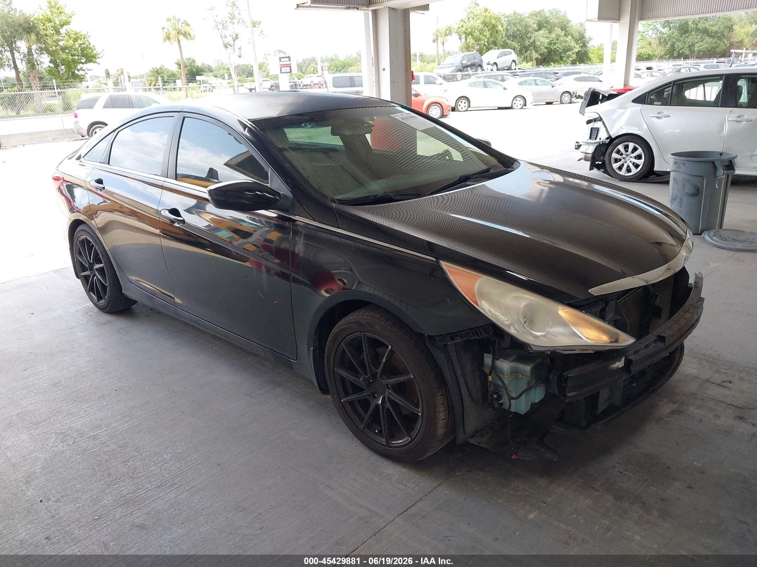 2013 Hyundai Sonata Gls Black vin: 5NPEB4AC4DH540718