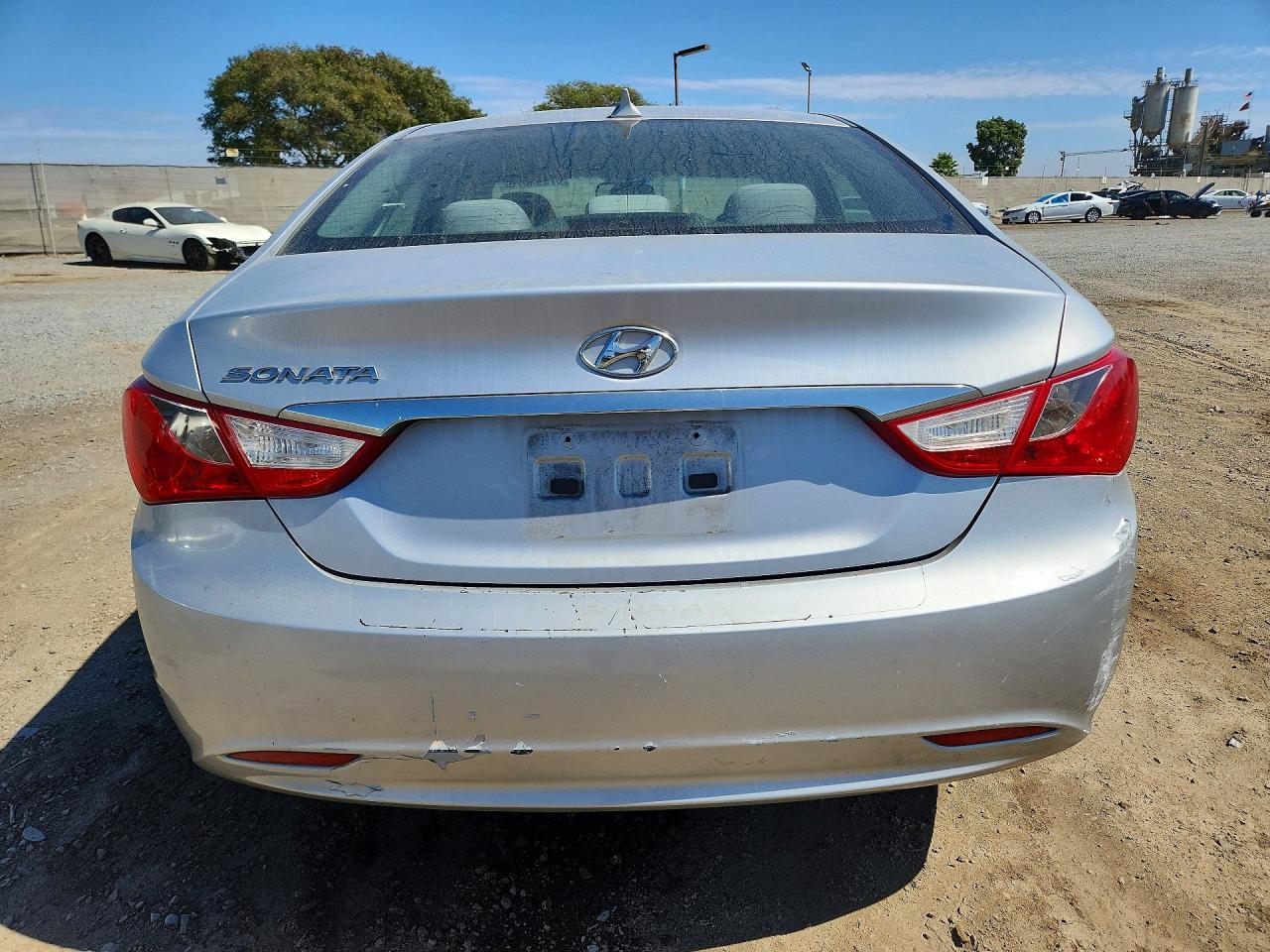 2013 Hyundai Sonata Gls Silver vin: 5NPEB4AC4DH541979