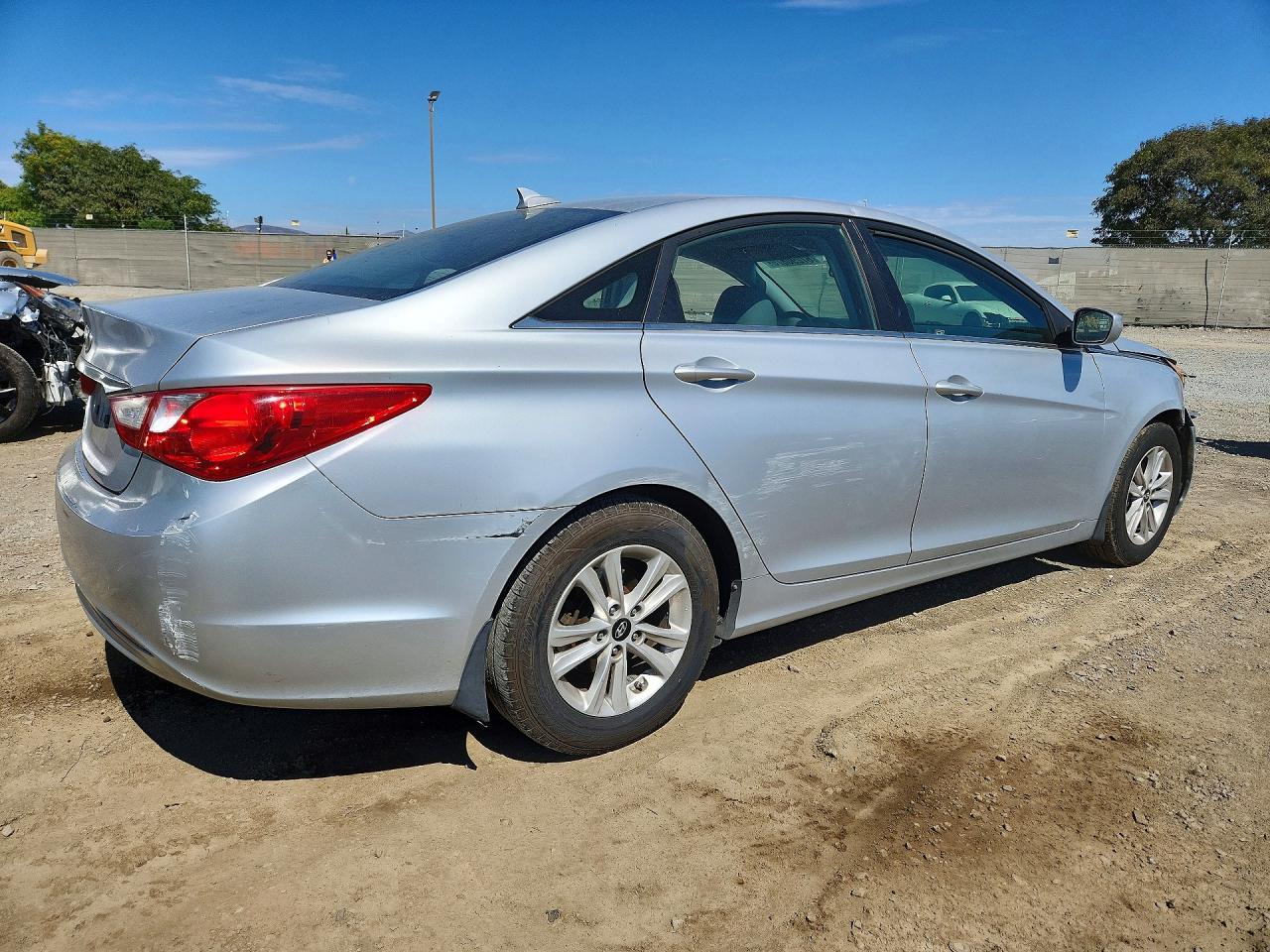 2013 Hyundai Sonata Gls Silver vin: 5NPEB4AC4DH541979
