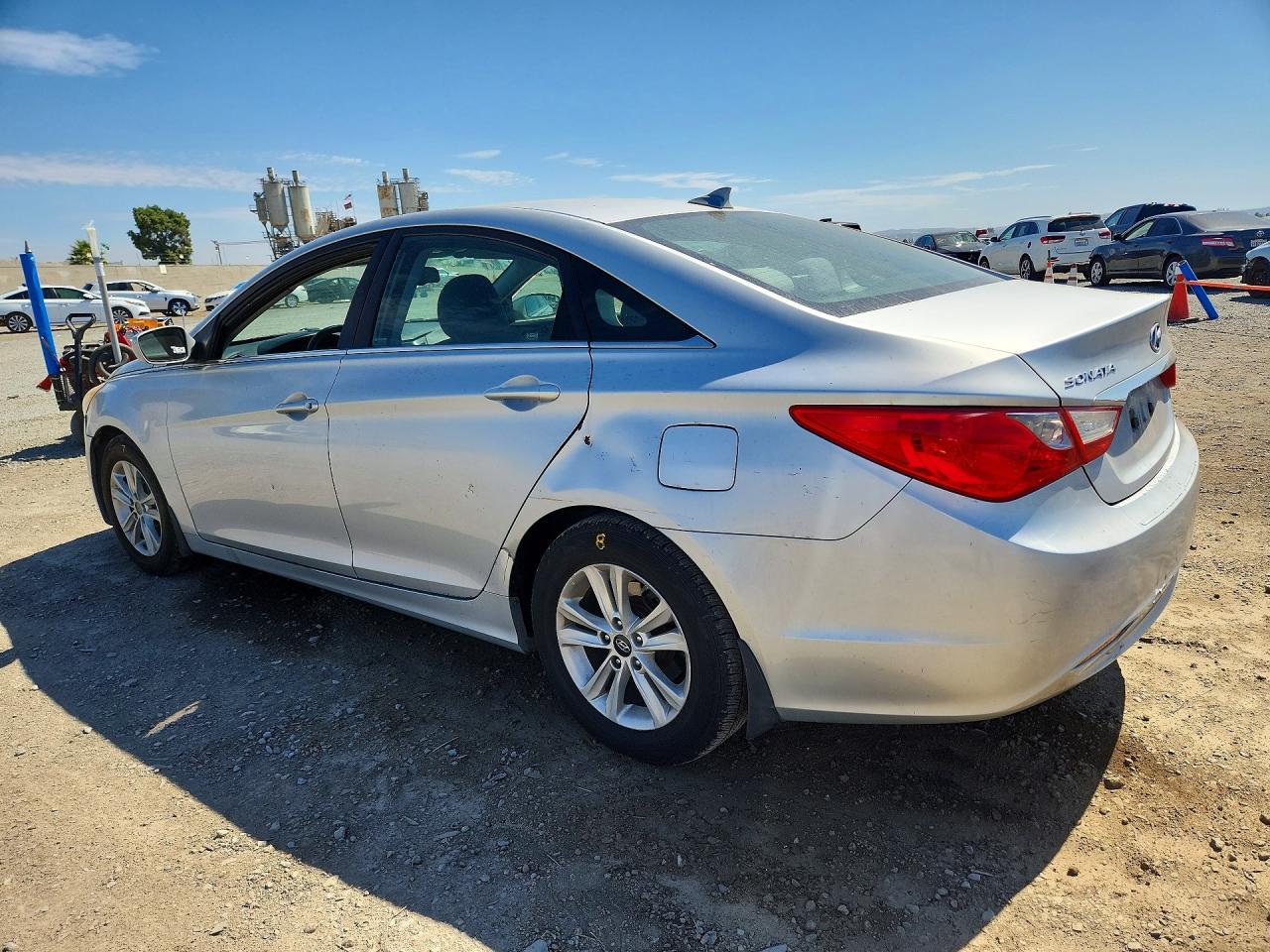 2013 Hyundai Sonata Gls Silver vin: 5NPEB4AC4DH541979