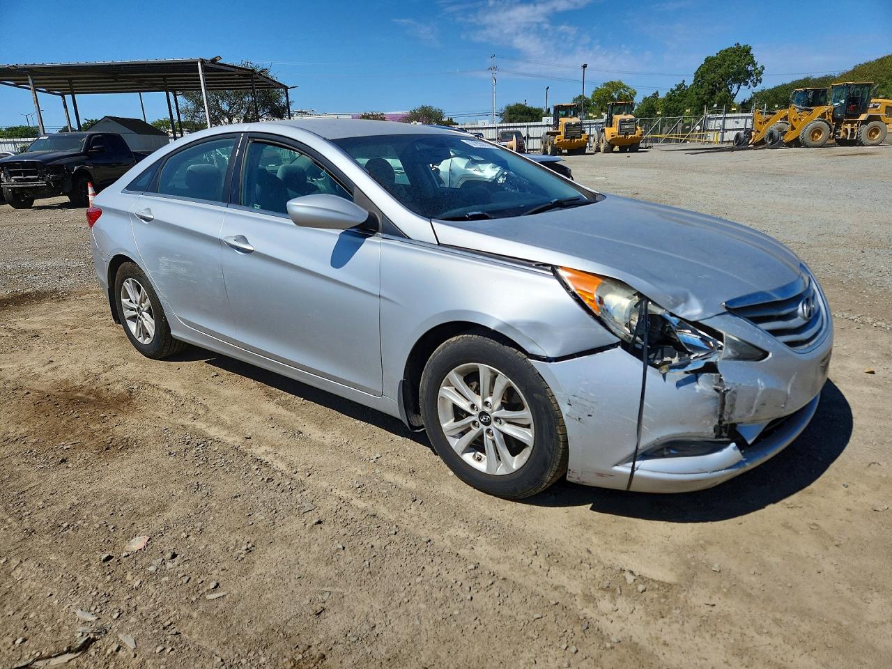 2013 Hyundai Sonata Gls Silver vin: 5NPEB4AC4DH541979