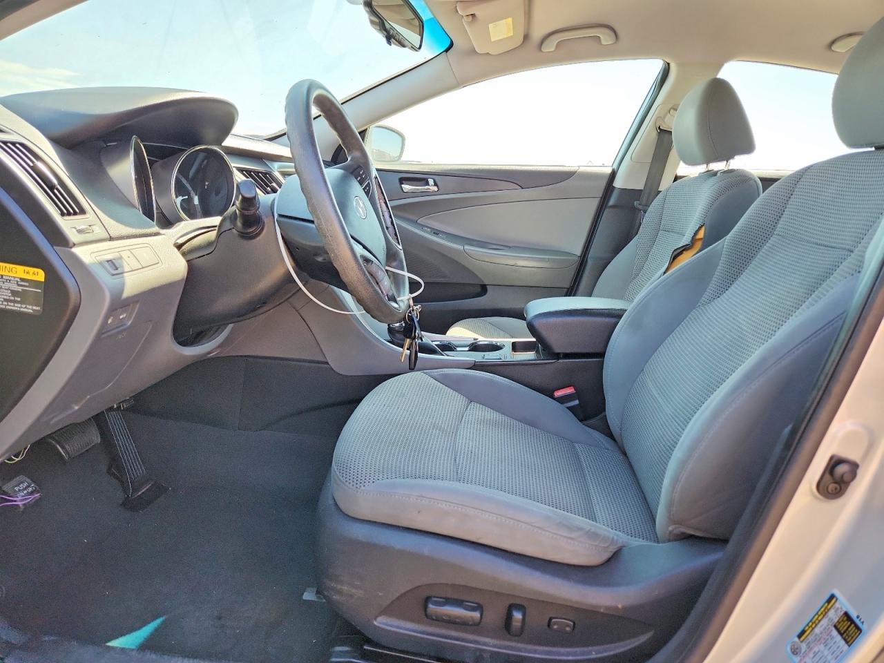 2013 Hyundai Sonata Gls Silver vin: 5NPEB4AC4DH541979