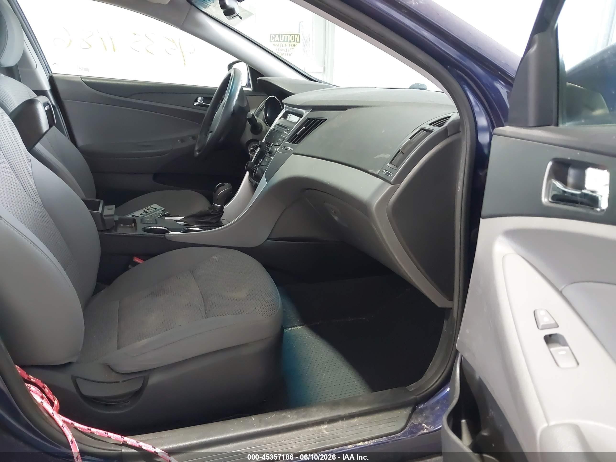 2013 Hyundai Sonata Gls Black vin: 5NPEB4AC4DH544350