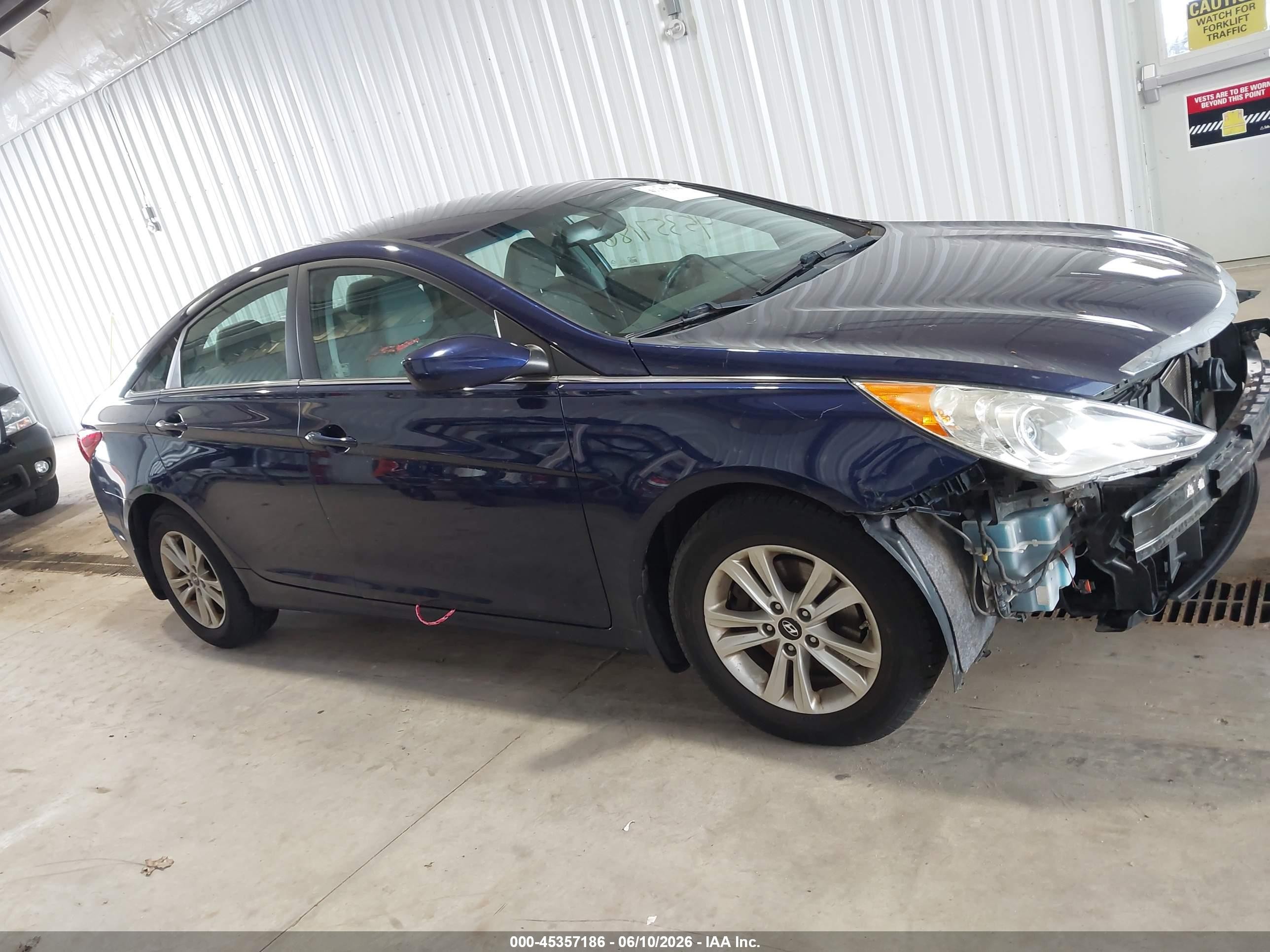 2013 Hyundai Sonata Gls Black vin: 5NPEB4AC4DH544350