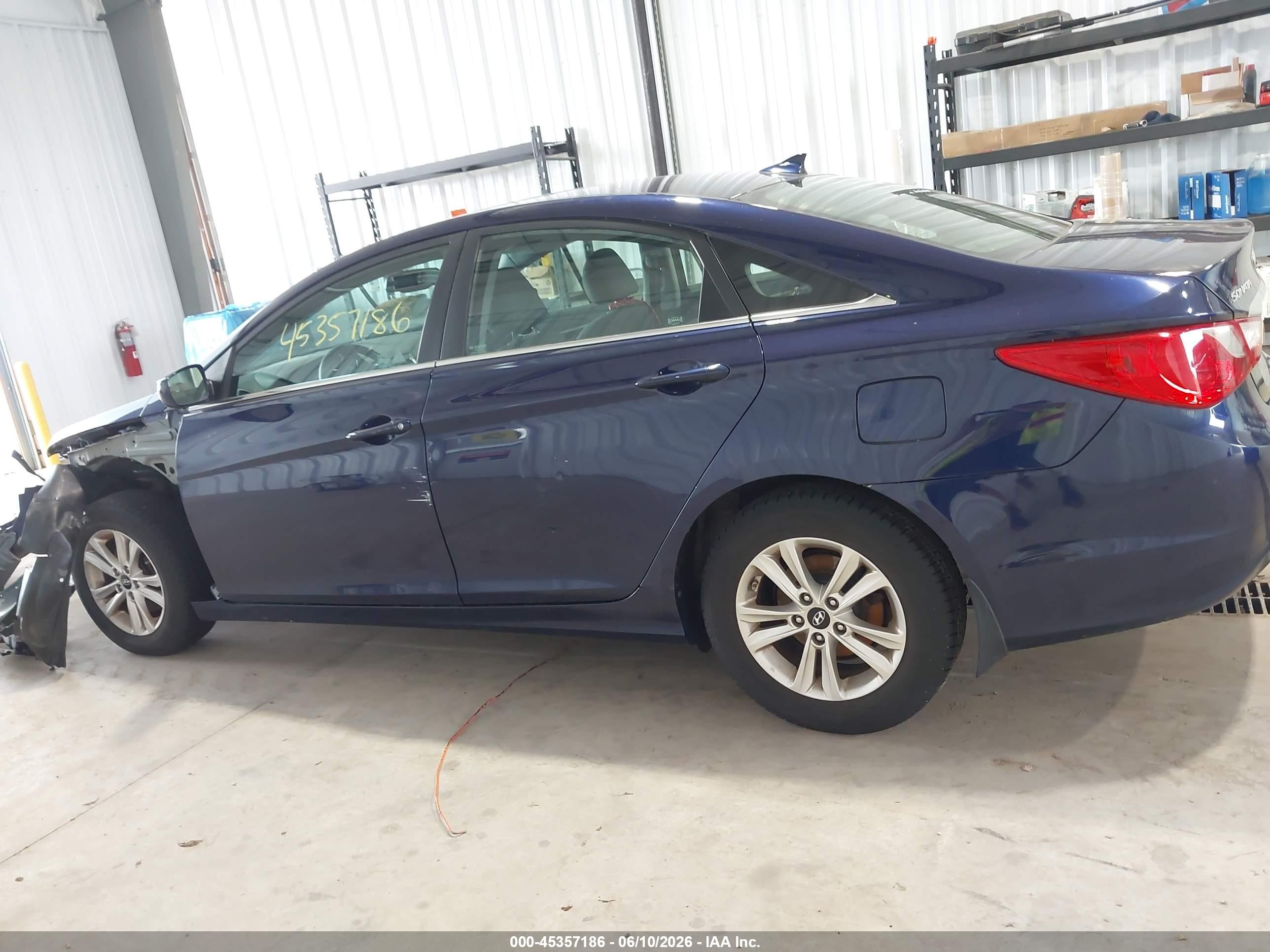 2013 Hyundai Sonata Gls Black vin: 5NPEB4AC4DH544350