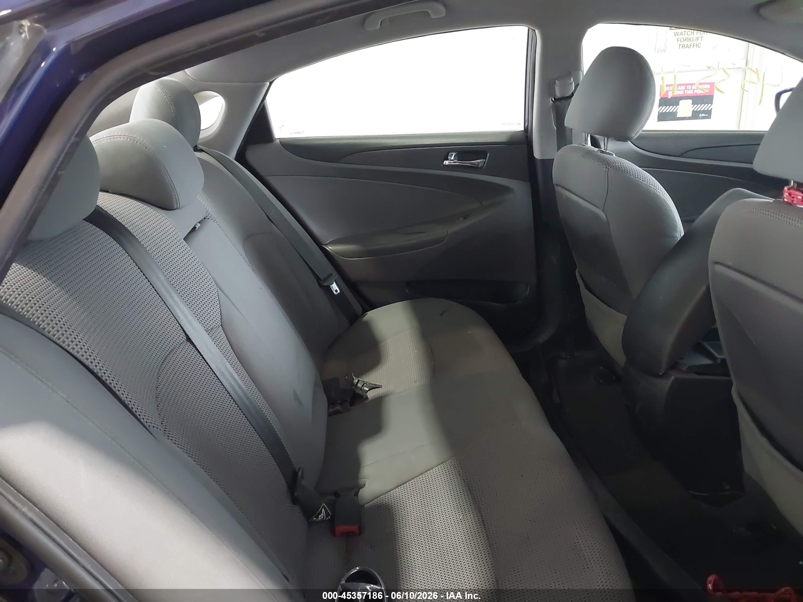 2013 Hyundai Sonata Gls Black vin: 5NPEB4AC4DH544350