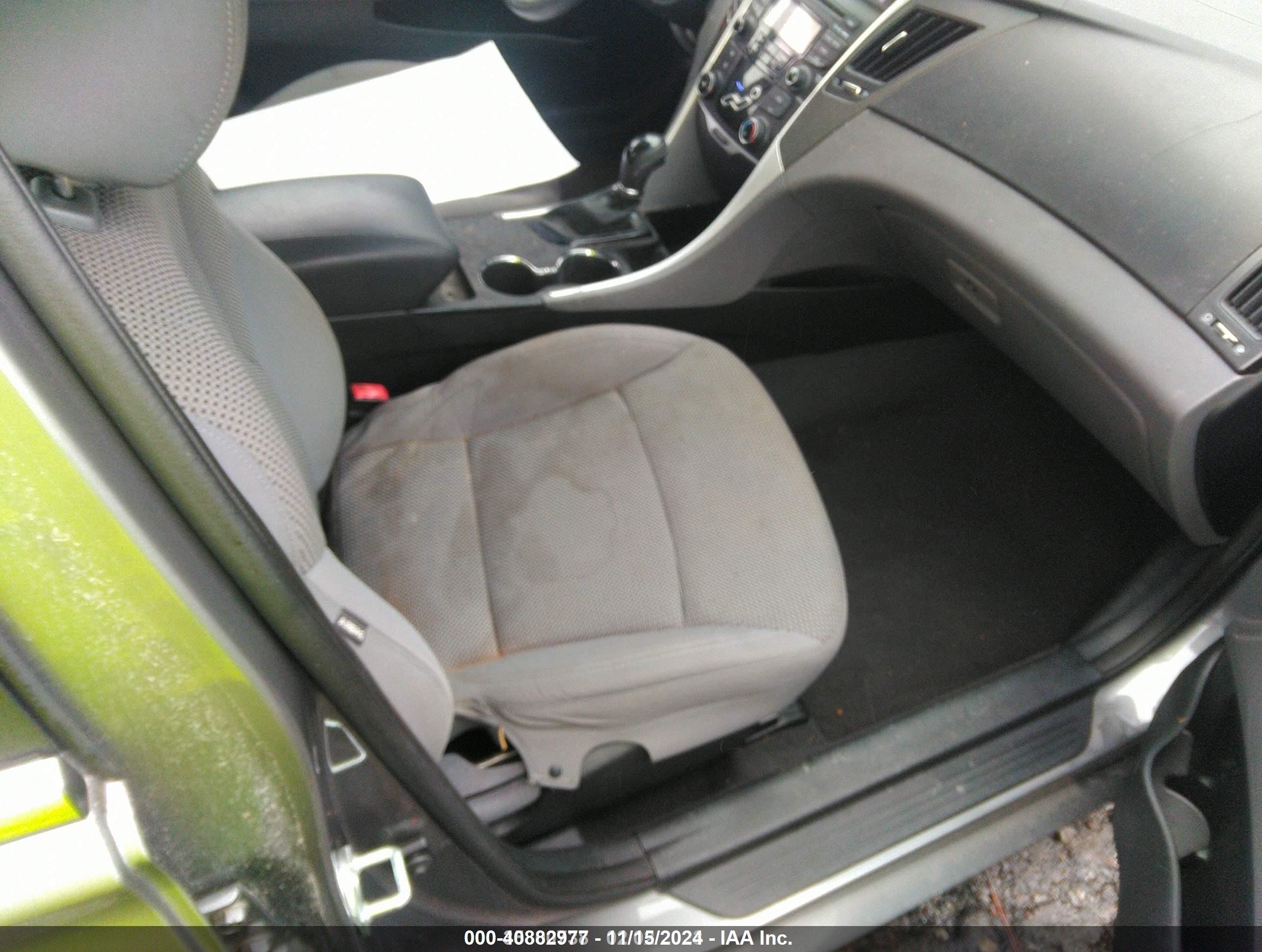 2013 Hyundai Sonata Gls Gray vin: 5NPEB4AC4DH550181