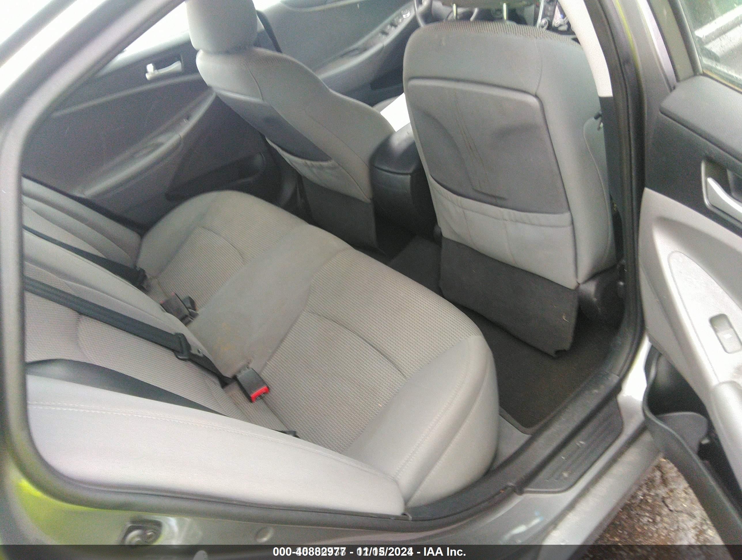 2013 Hyundai Sonata Gls Gray vin: 5NPEB4AC4DH550181
