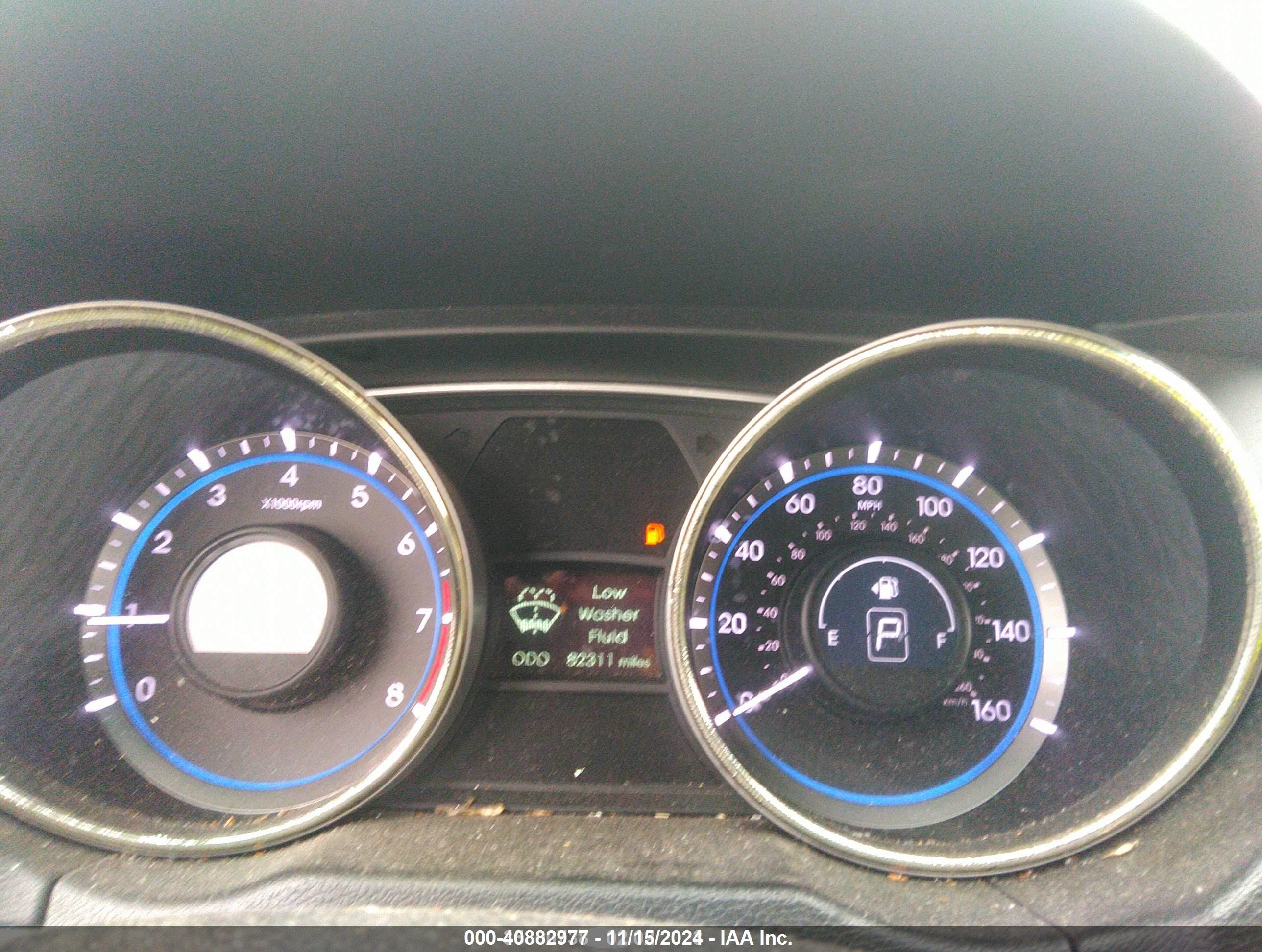 2013 Hyundai Sonata Gls Gray vin: 5NPEB4AC4DH550181