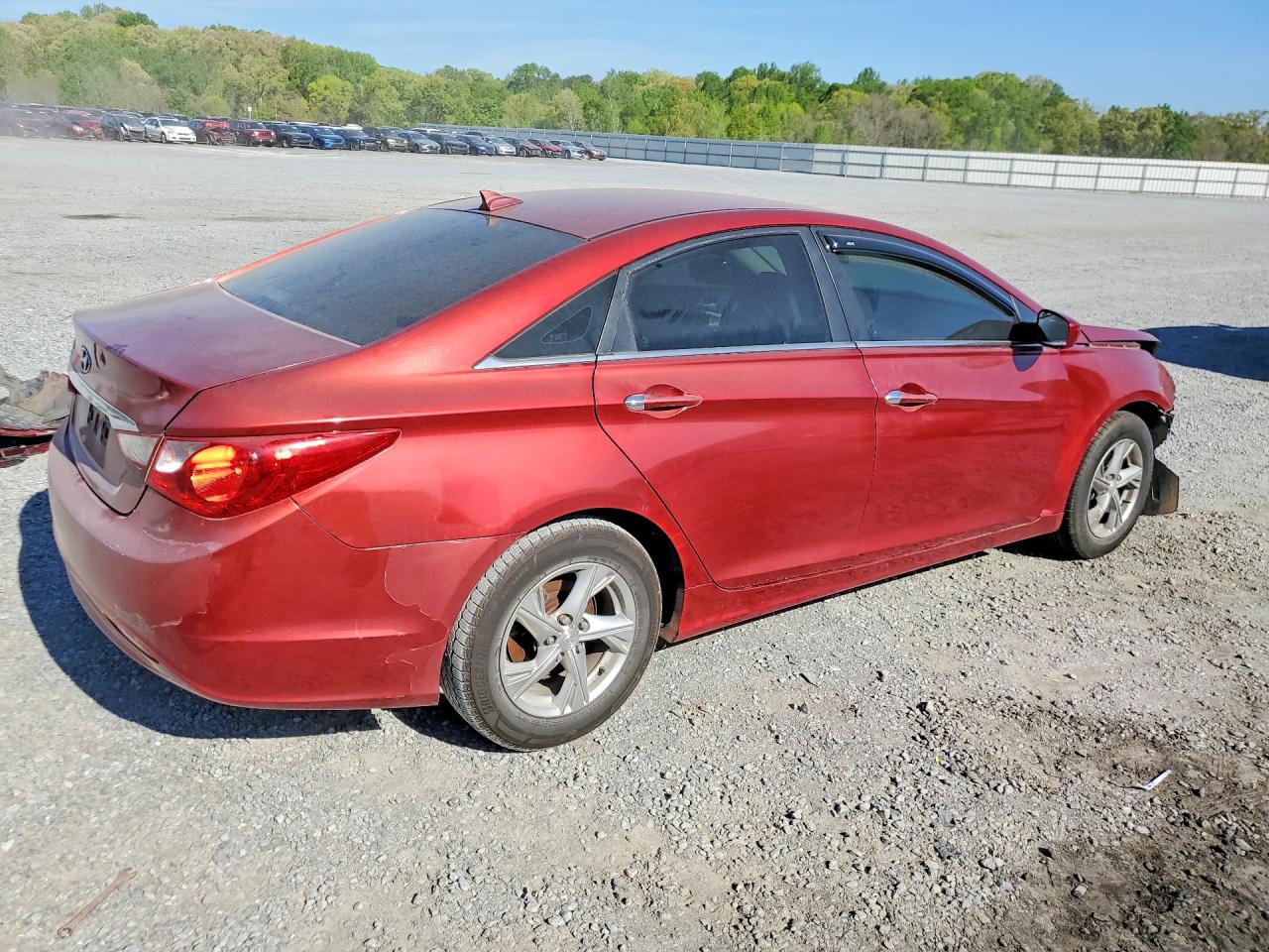2013 Hyundai Sonata Gls Red vin: 5NPEB4AC4DH561357