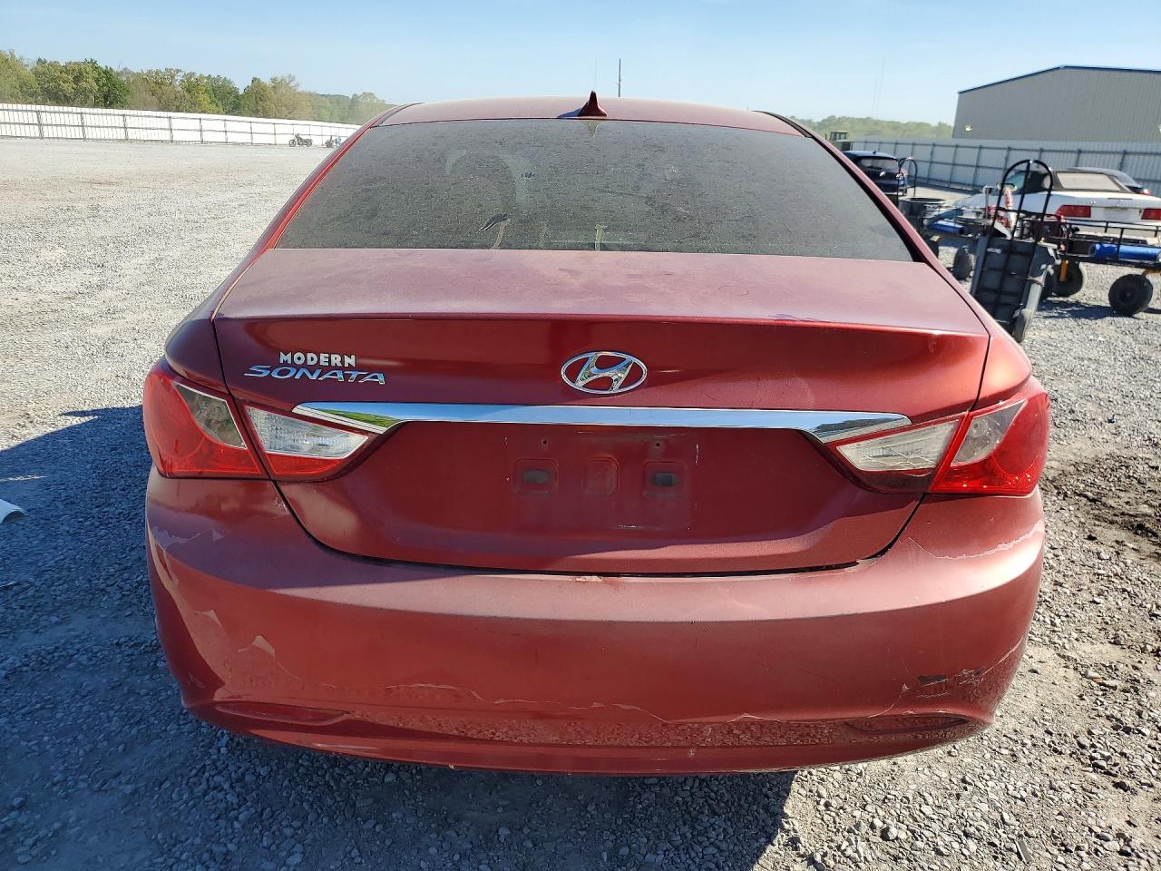 2013 Hyundai Sonata Gls Red vin: 5NPEB4AC4DH561357