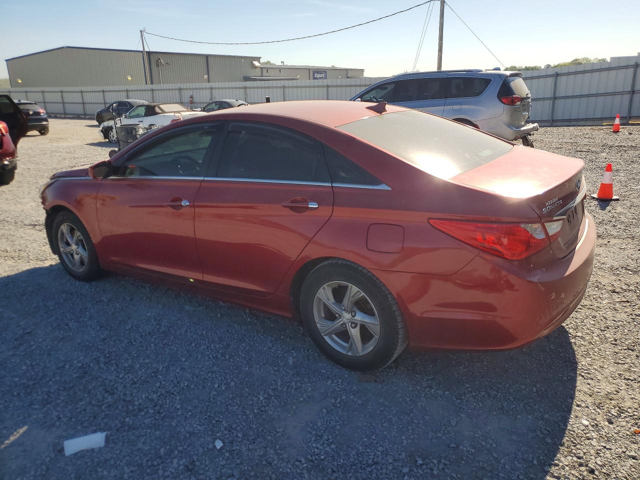 2013 Hyundai Sonata Gls Red vin: 5NPEB4AC4DH561357