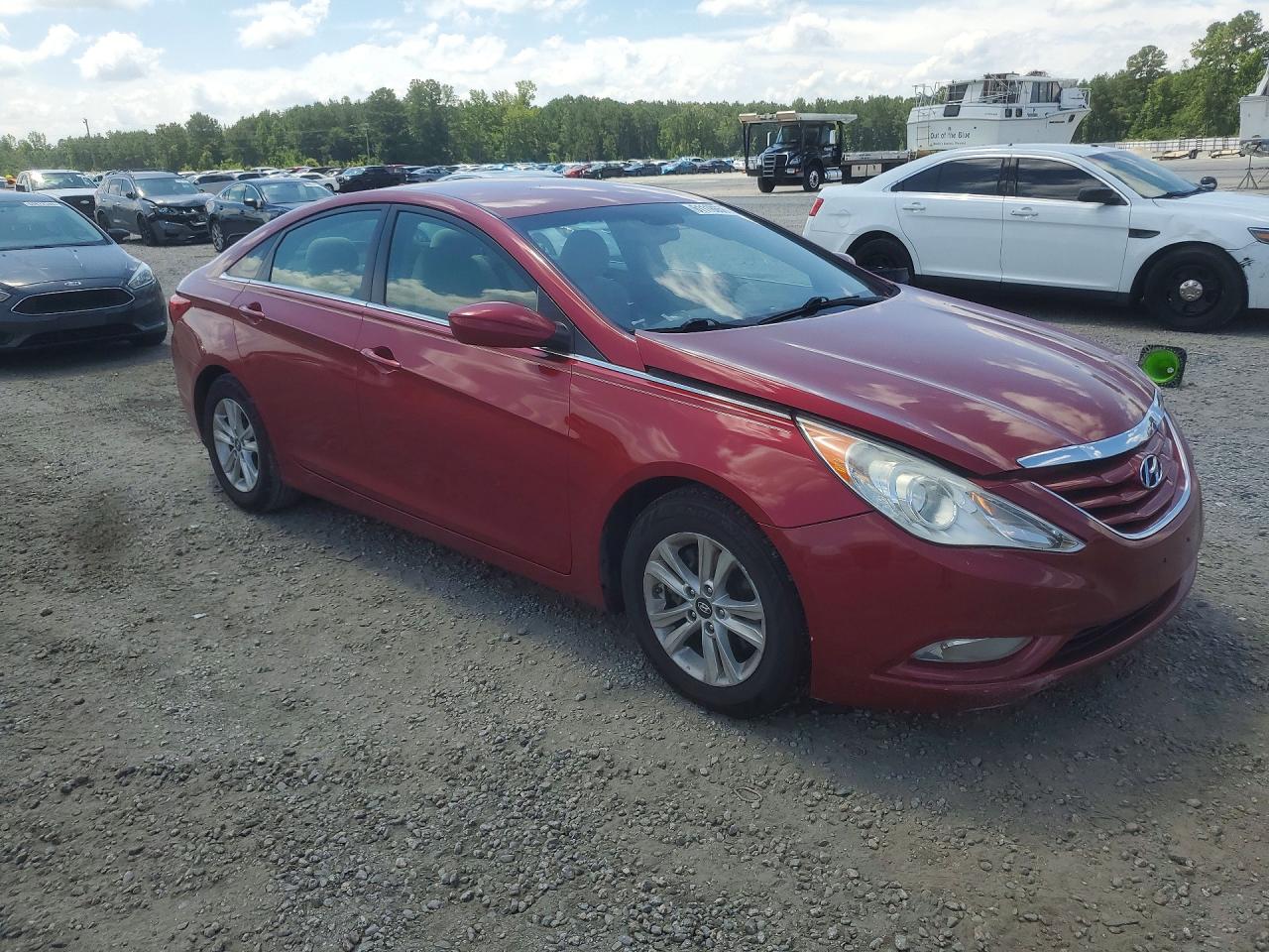 2013 Hyundai Sonata Gls Red vin: 5NPEB4AC4DH564534