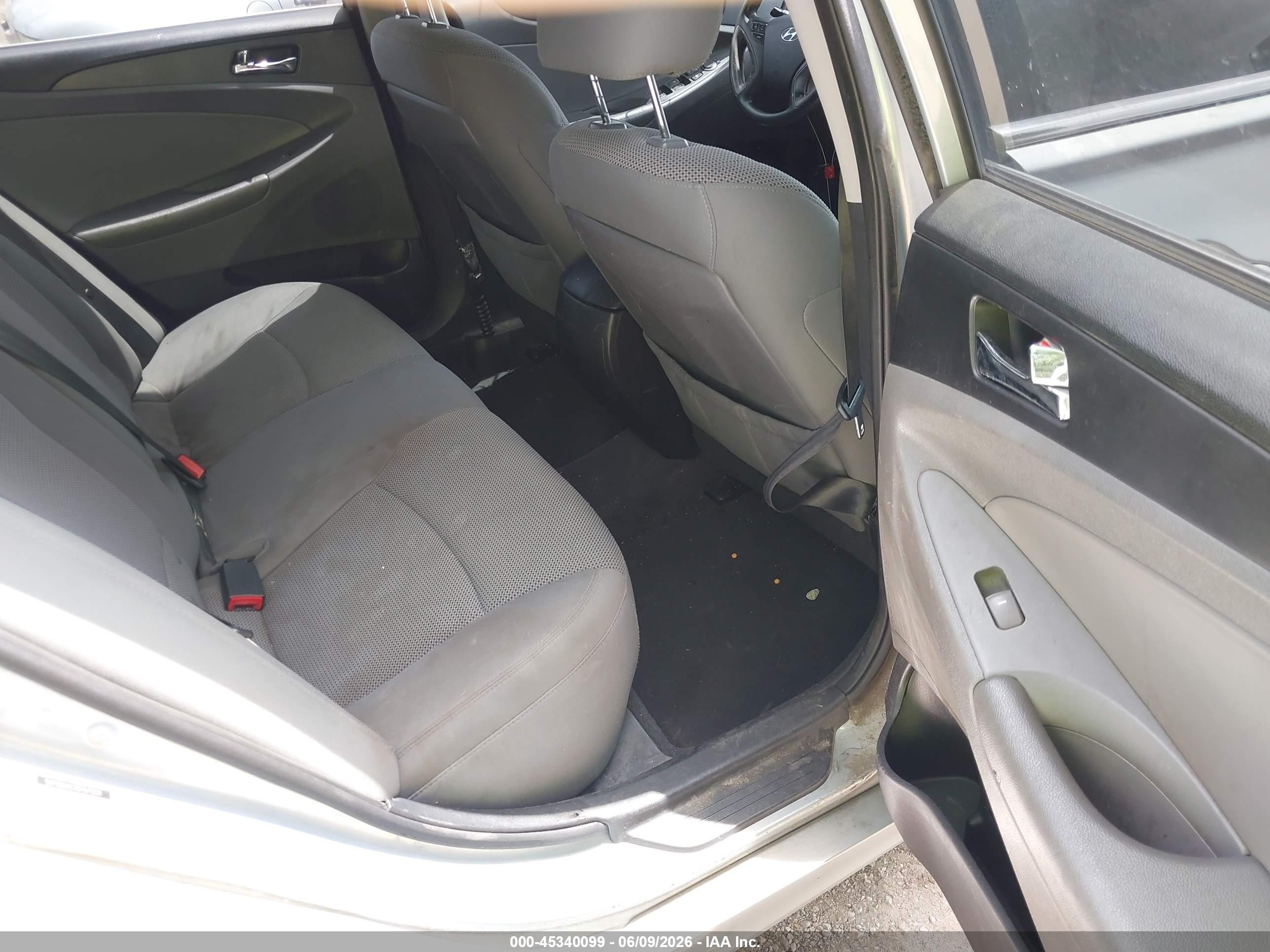 2013 Hyundai Sonata Gls Light Blue vin: 5NPEB4AC4DH571841