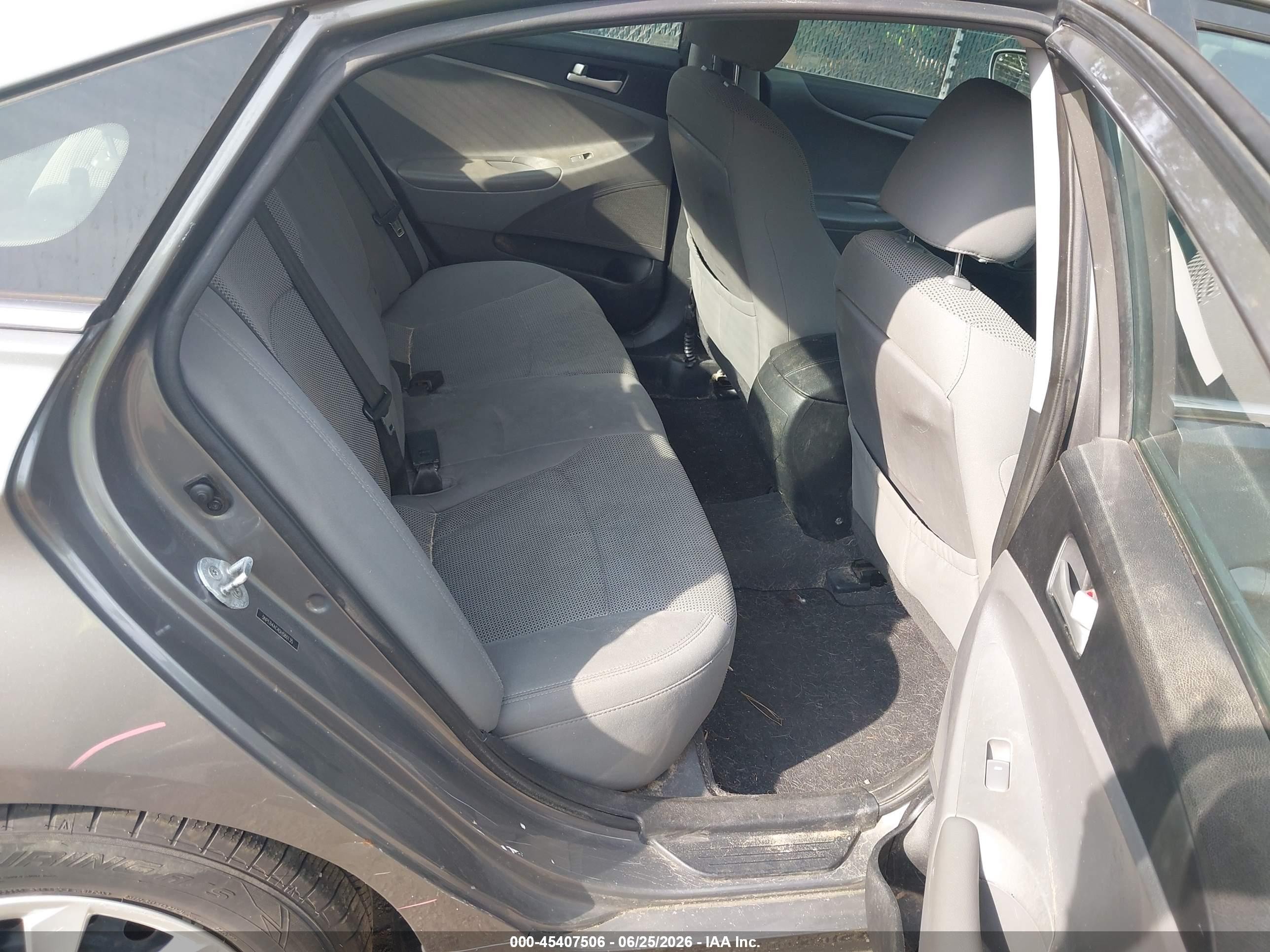 2013 Hyundai Sonata Gls Gray vin: 5NPEB4AC4DH580135