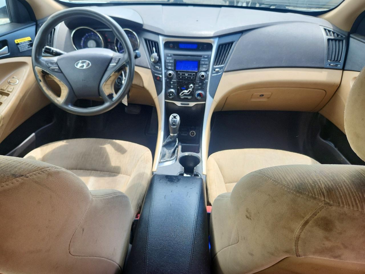 2013 Hyundai Sonata Gls White vin: 5NPEB4AC4DH583715