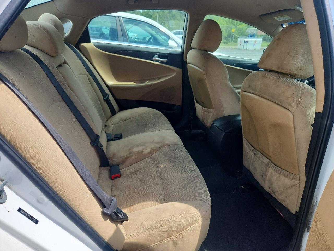 2013 Hyundai Sonata Gls White vin: 5NPEB4AC4DH583715