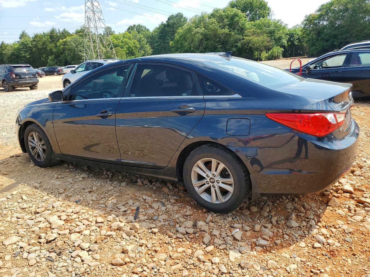 2013 Hyundai Sonata Gls Black vin: 5NPEB4AC4DH595251