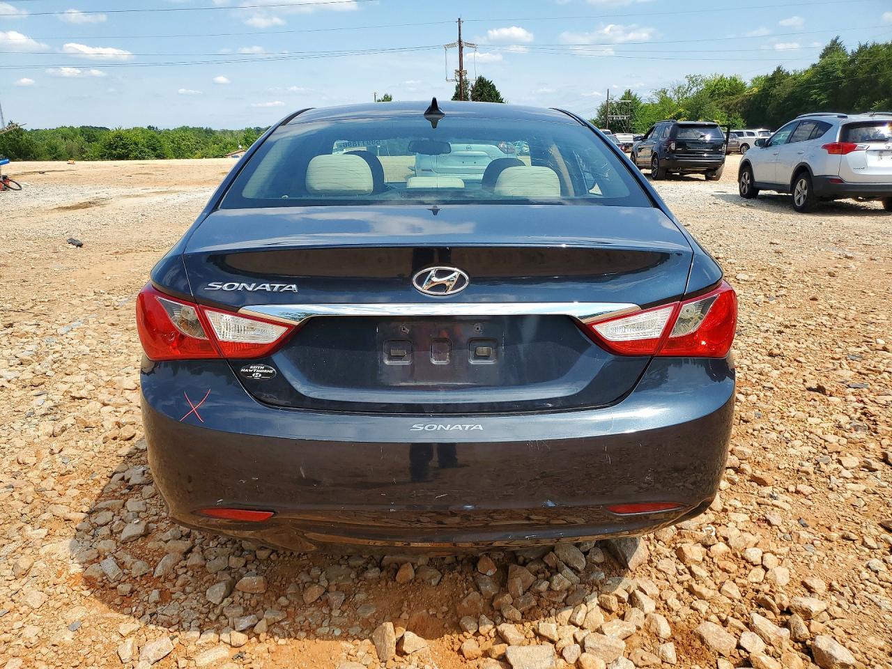 2013 Hyundai Sonata Gls Black vin: 5NPEB4AC4DH595251