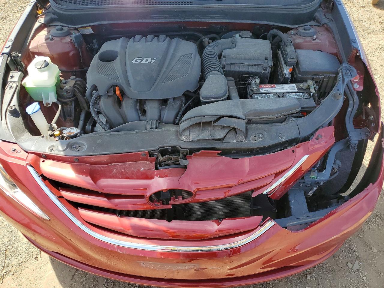 2013 Hyundai Sonata Gls Burgundy vin: 5NPEB4AC4DH611366