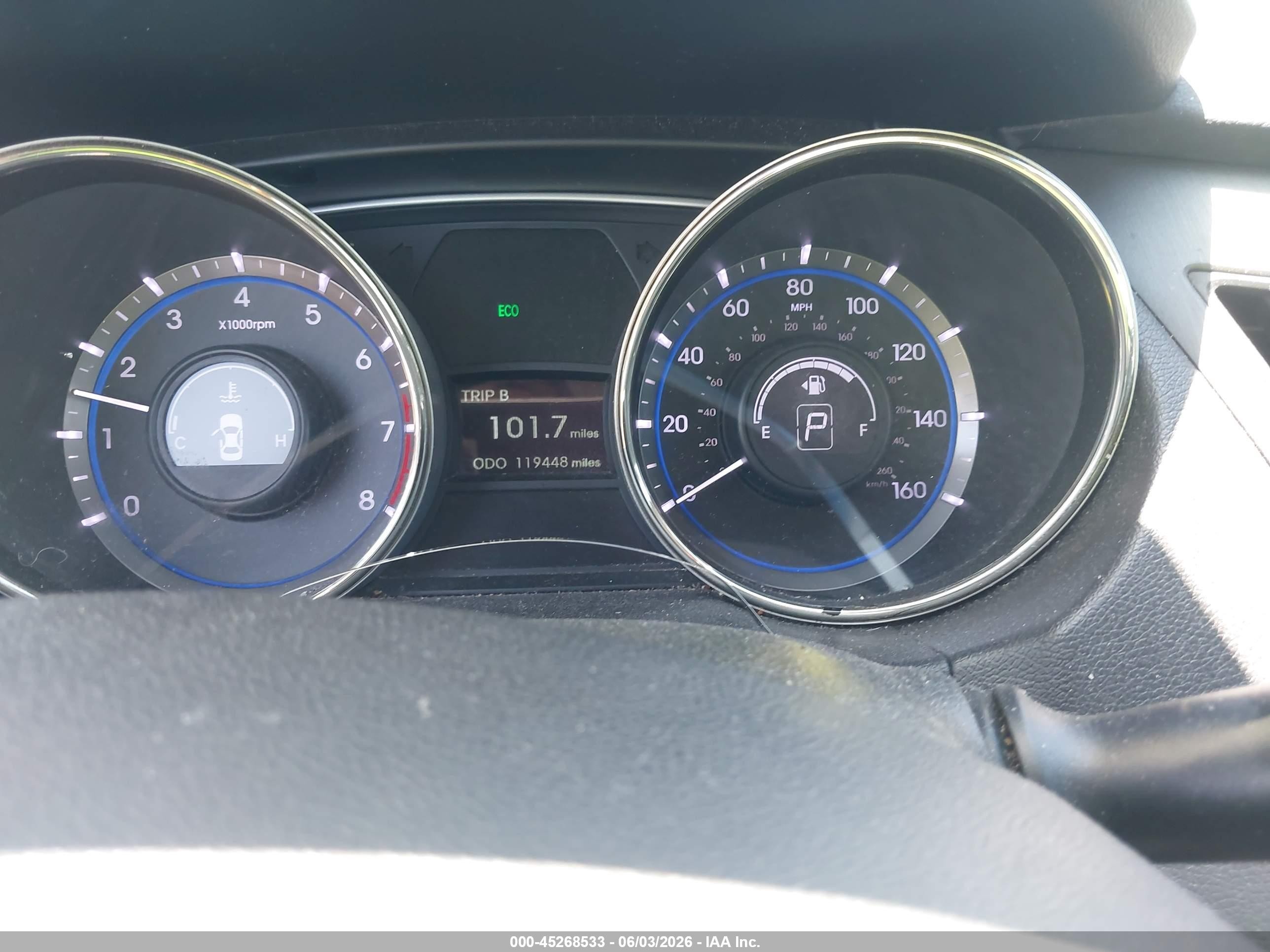 2013 Hyundai Sonata Gls Gray vin: 5NPEB4AC4DH621444