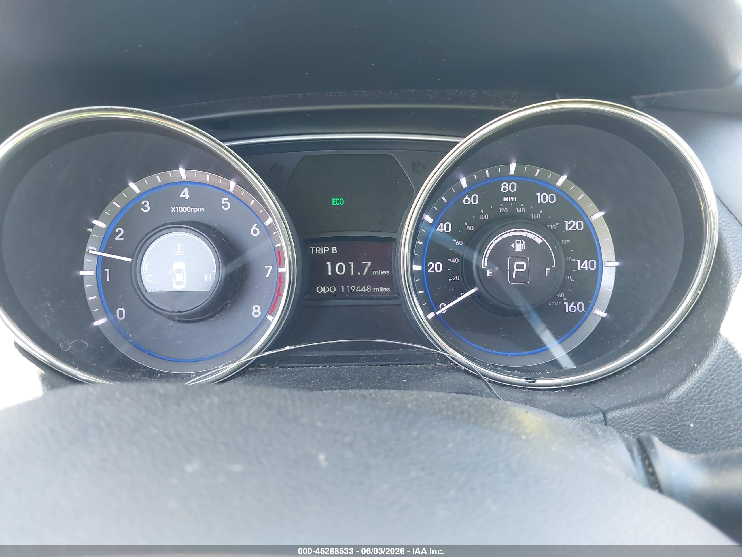 2013 Hyundai Sonata Gls Gray vin: 5NPEB4AC4DH621444