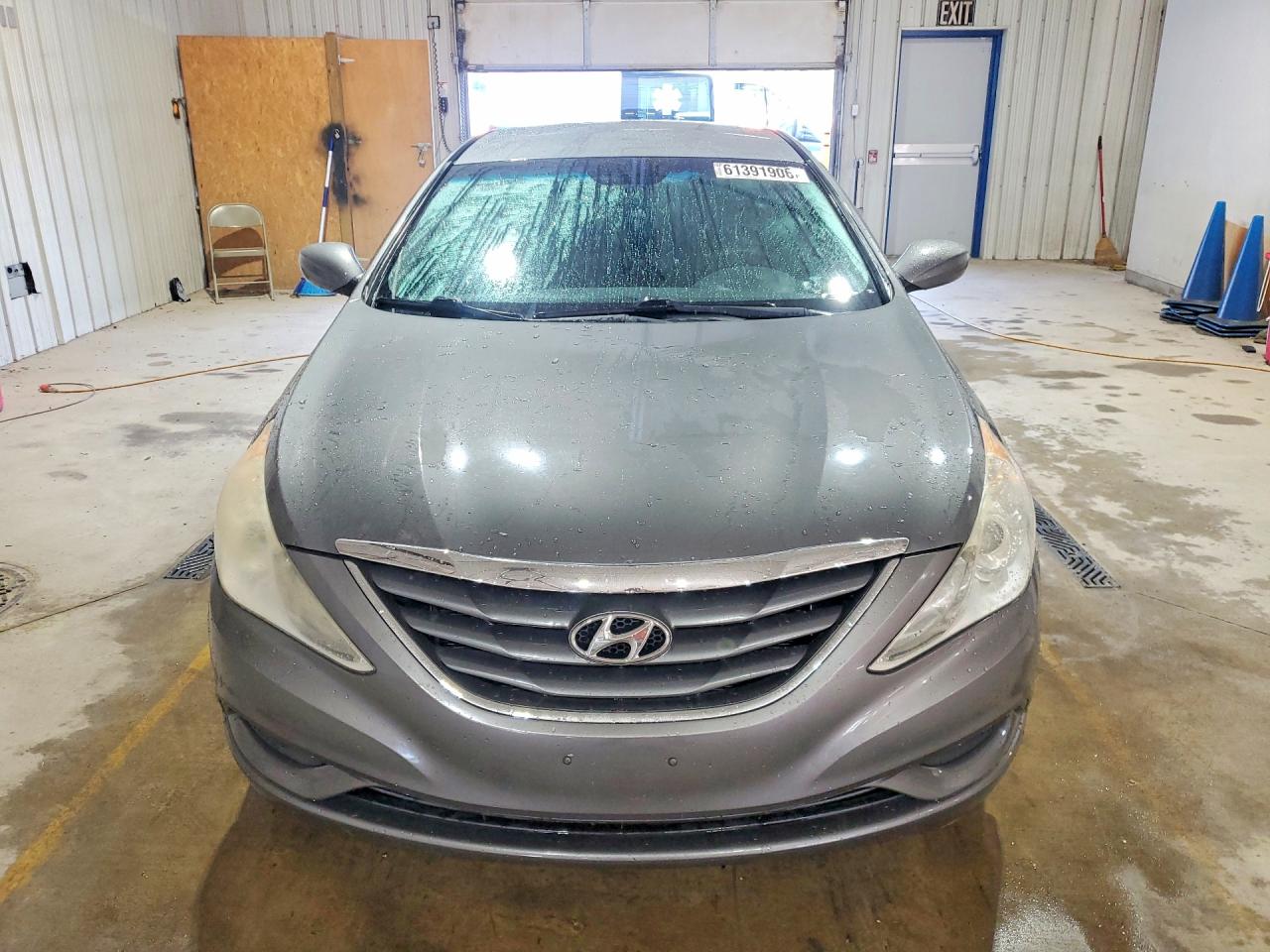 2013 Hyundai Sonata Gls Gray vin: 5NPEB4AC4DH624148