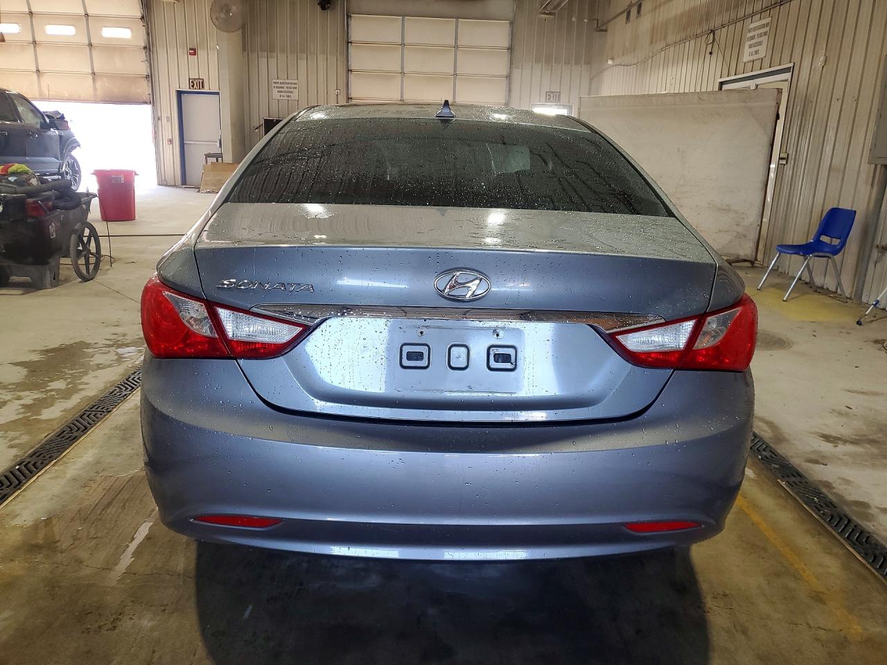 2013 Hyundai Sonata Gls Gray vin: 5NPEB4AC4DH624148