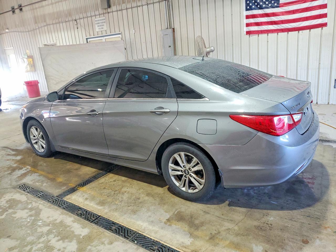 2013 Hyundai Sonata Gls Gray vin: 5NPEB4AC4DH624148