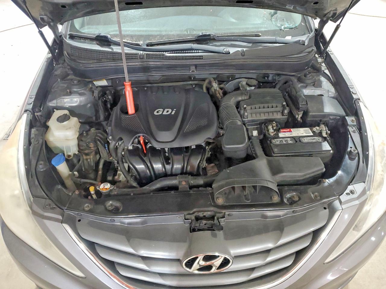 2013 Hyundai Sonata Gls Gray vin: 5NPEB4AC4DH624148