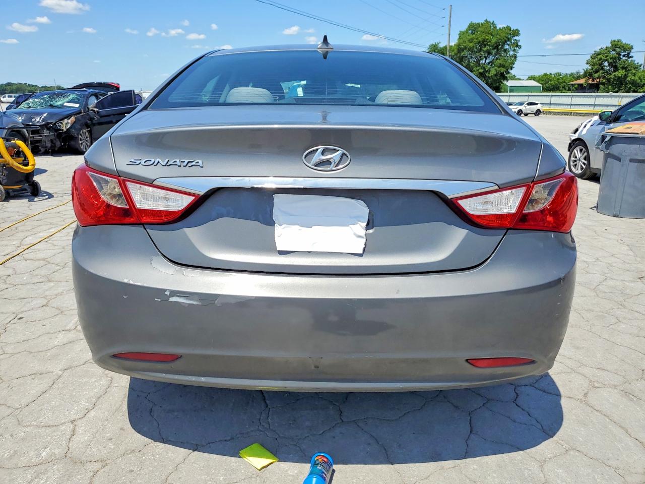 2013 Hyundai Sonata Gls Gray vin: 5NPEB4AC4DH636087