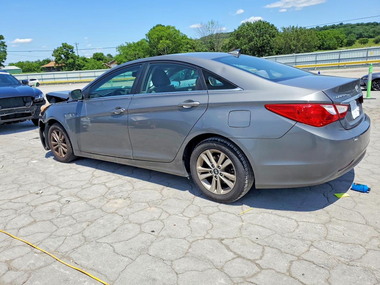2013 Hyundai Sonata Gls Gray vin: 5NPEB4AC4DH636087