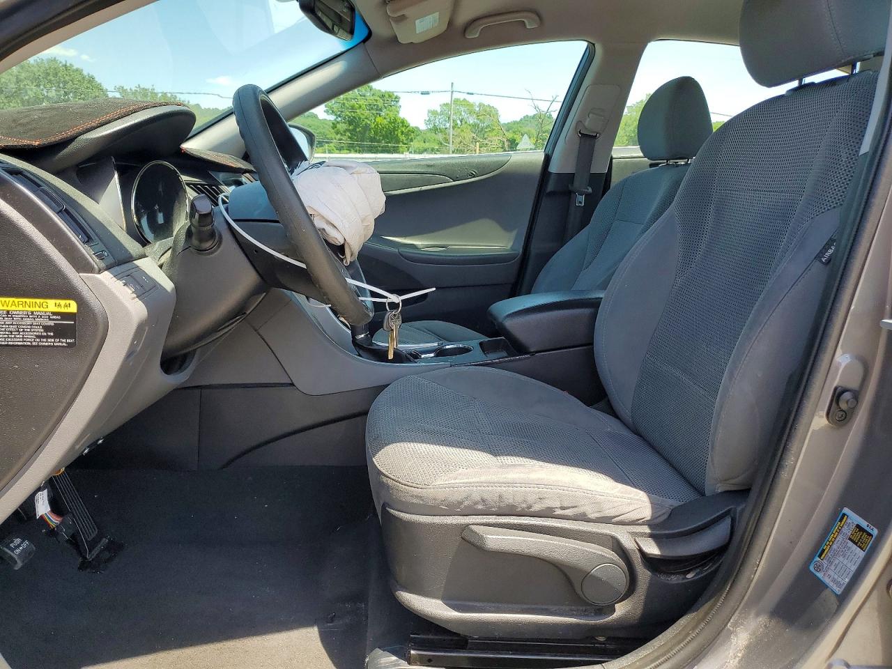 2013 Hyundai Sonata Gls Gray vin: 5NPEB4AC4DH636087