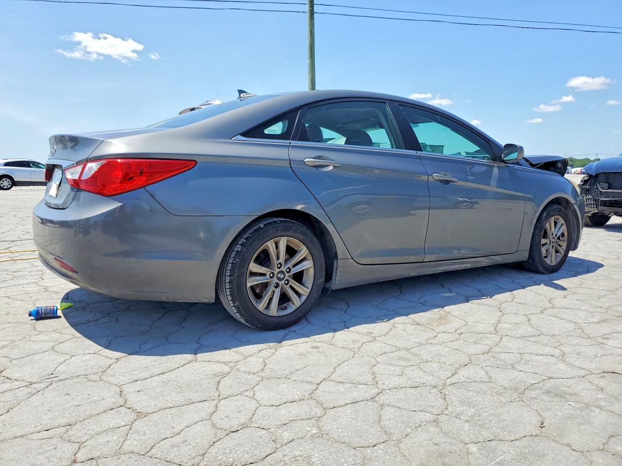 2013 Hyundai Sonata Gls Gray vin: 5NPEB4AC4DH636087
