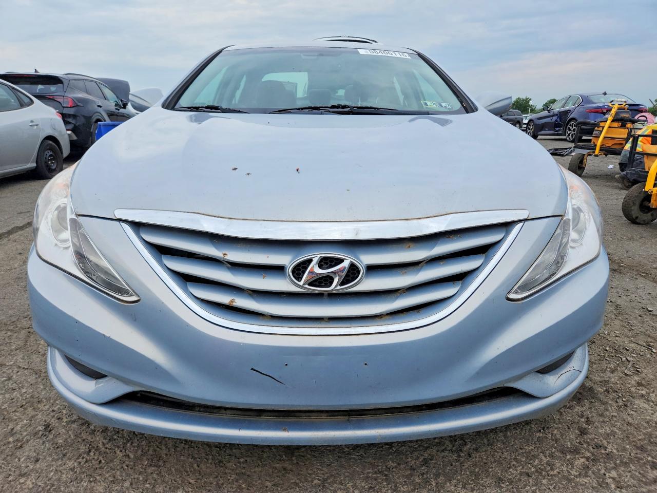 2013 Hyundai Sonata Gls Silver vin: 5NPEB4AC4DH640530