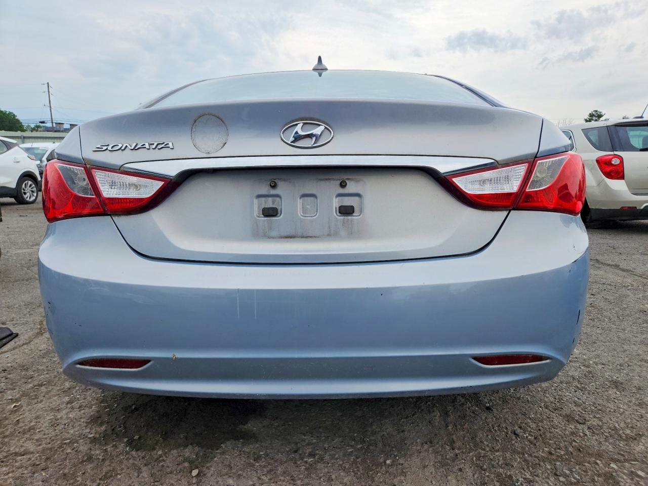 2013 Hyundai Sonata Gls Silver vin: 5NPEB4AC4DH640530