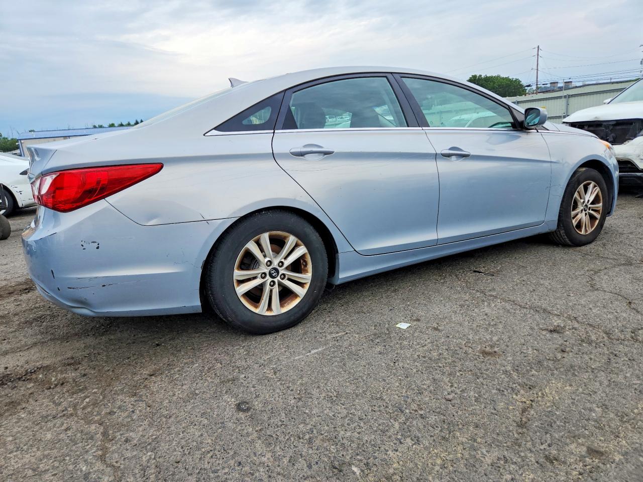 2013 Hyundai Sonata Gls Silver vin: 5NPEB4AC4DH640530