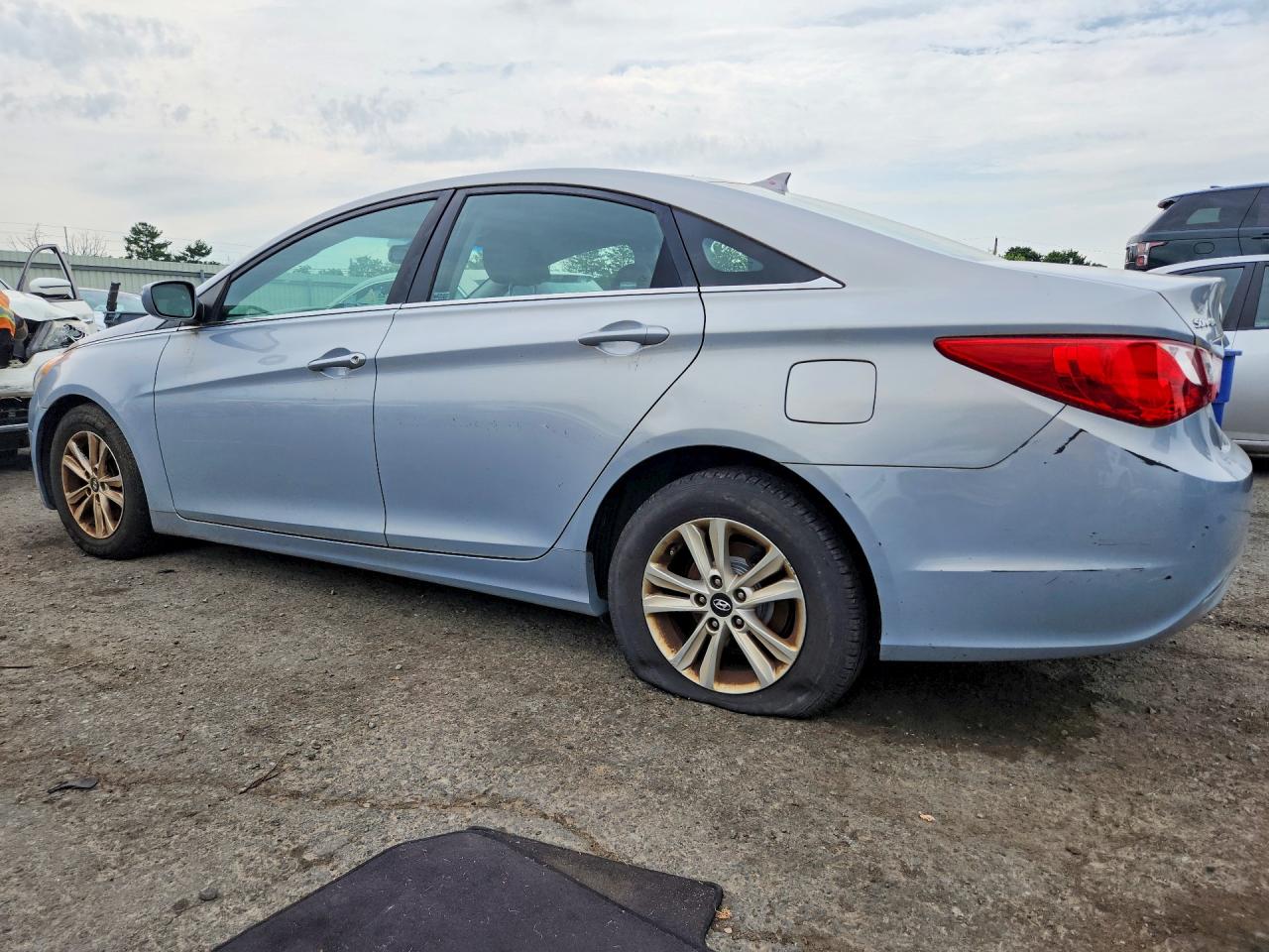 2013 Hyundai Sonata Gls Silver vin: 5NPEB4AC4DH640530