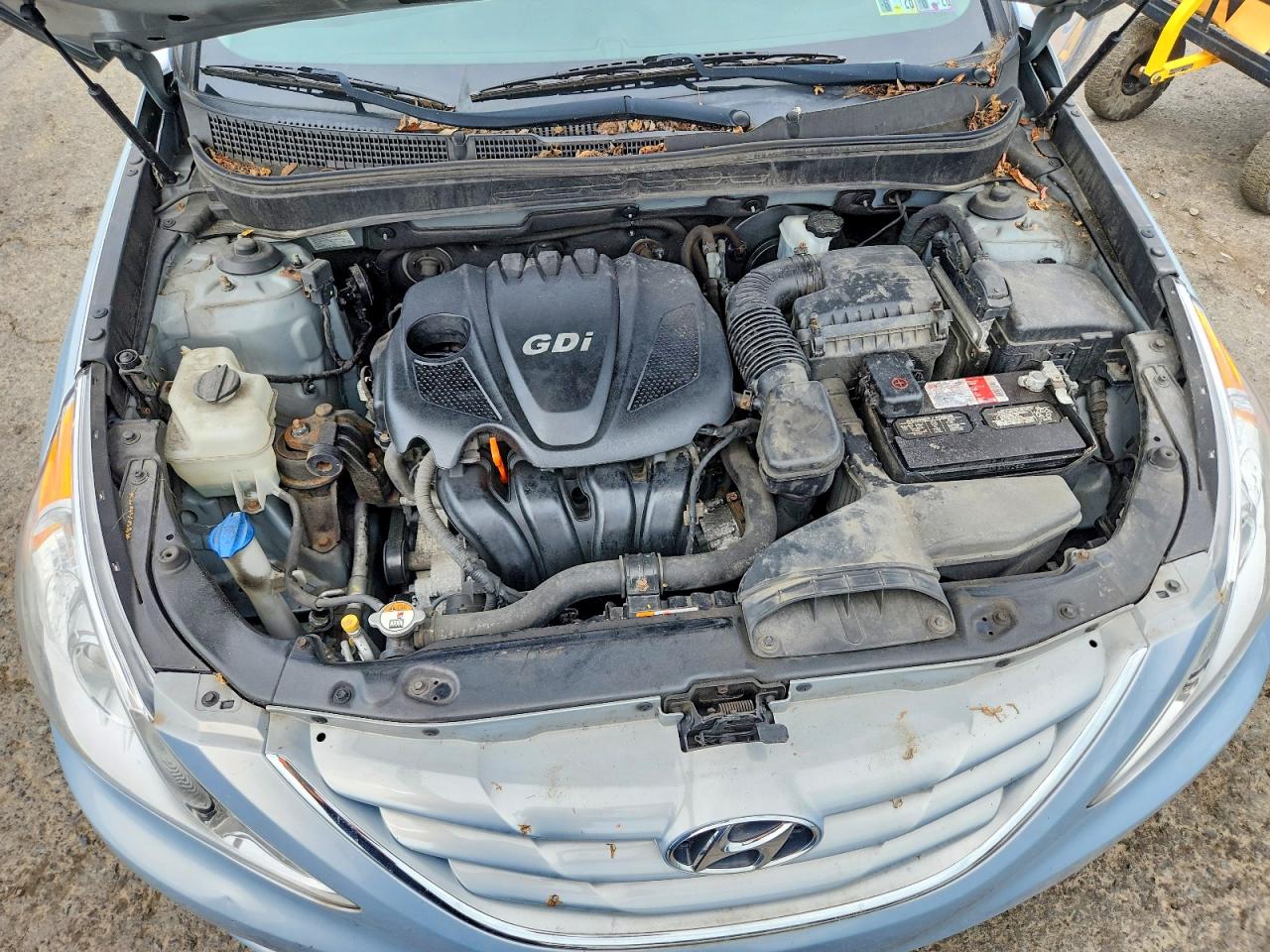2013 Hyundai Sonata Gls Silver vin: 5NPEB4AC4DH640530