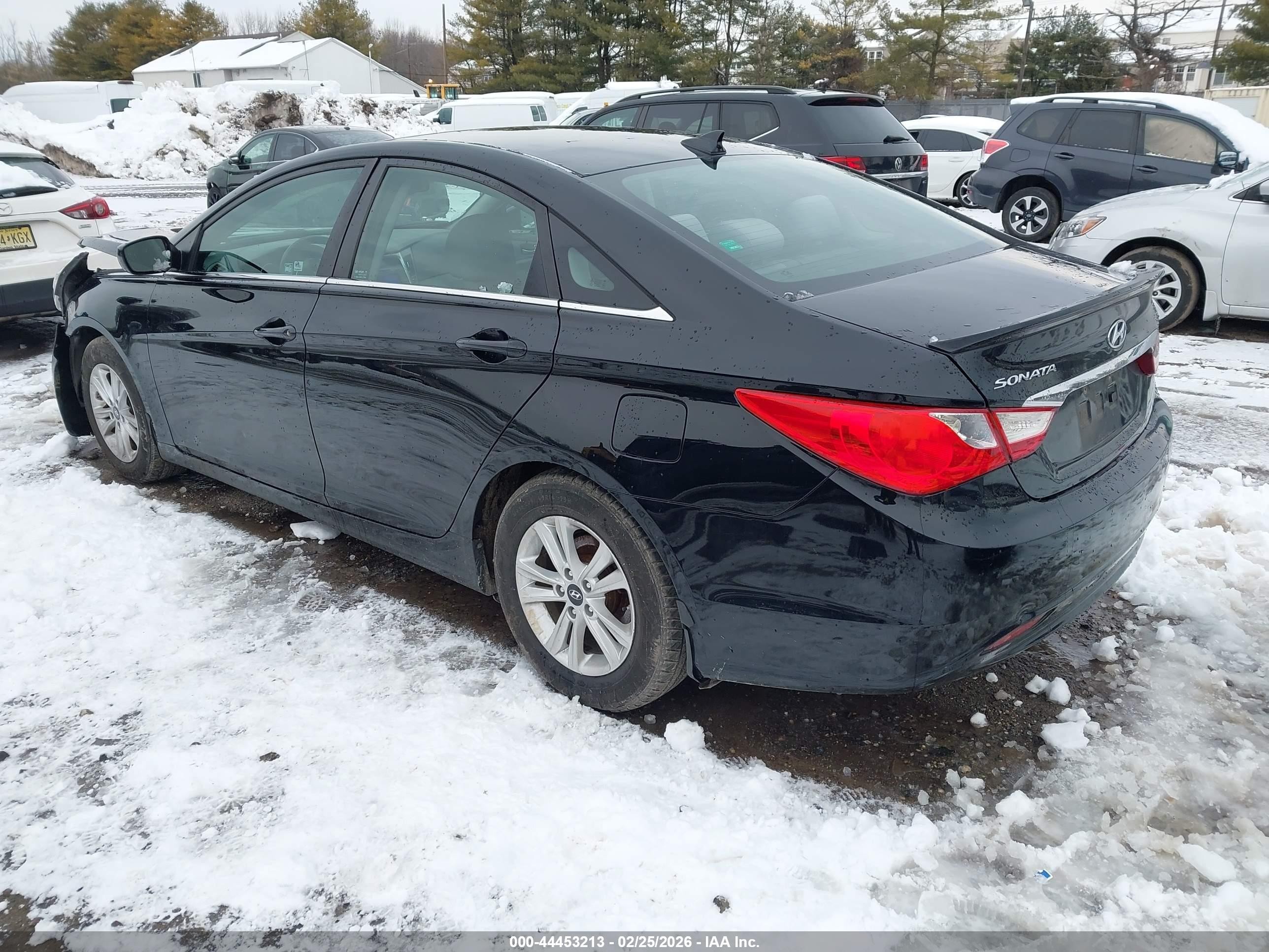 2013 Hyundai Sonata Gls Black vin: 5NPEB4AC4DH641970