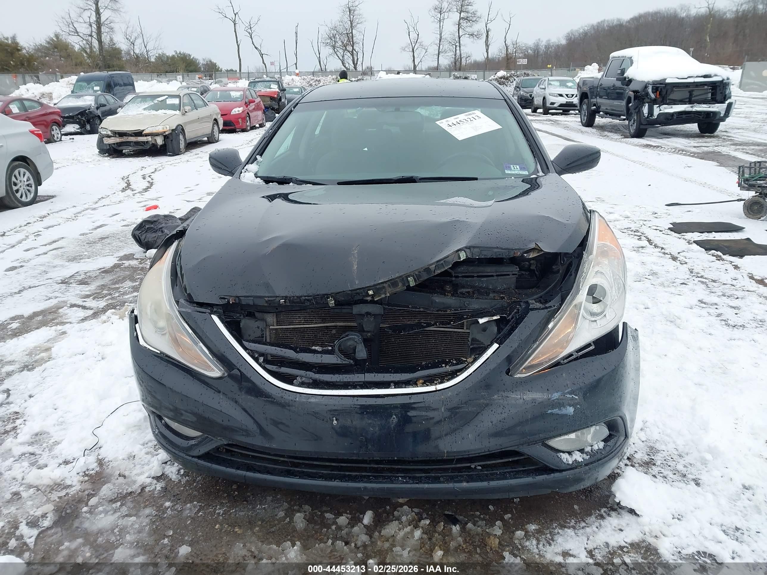 2013 Hyundai Sonata Gls Black vin: 5NPEB4AC4DH641970