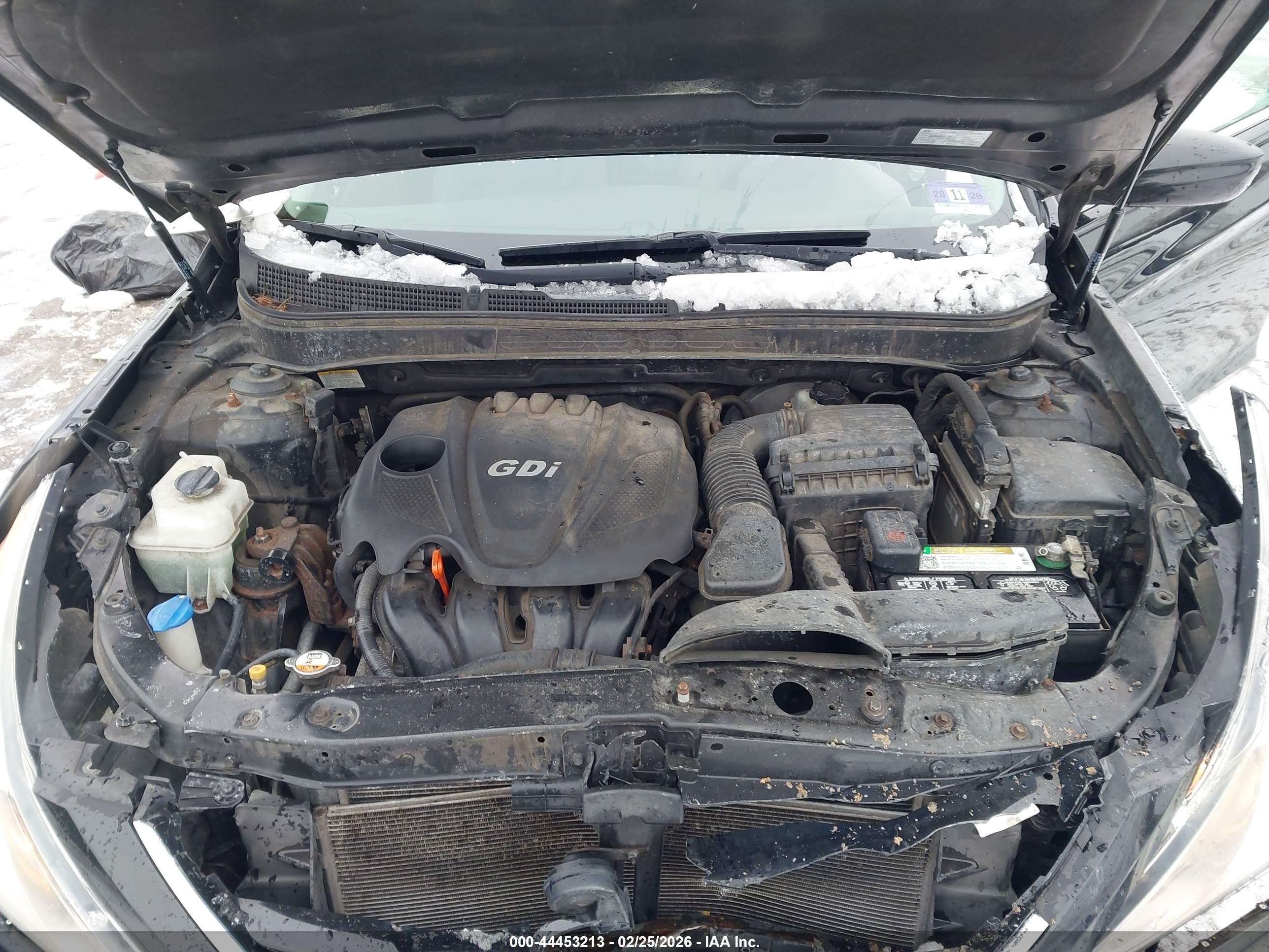 2013 Hyundai Sonata Gls Black vin: 5NPEB4AC4DH641970