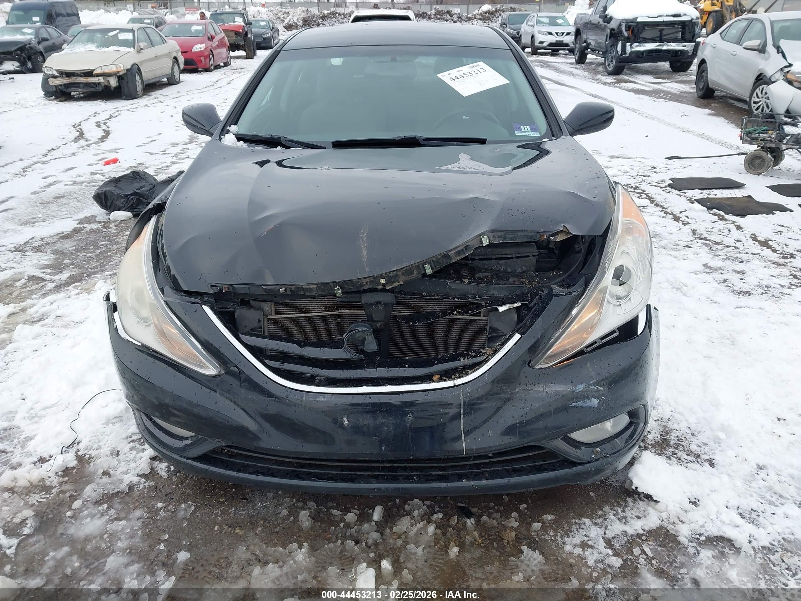 2013 Hyundai Sonata Gls Black vin: 5NPEB4AC4DH641970