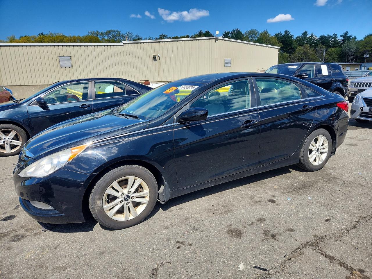 2013 Hyundai Sonata Gls Black vin: 5NPEB4AC4DH644173
