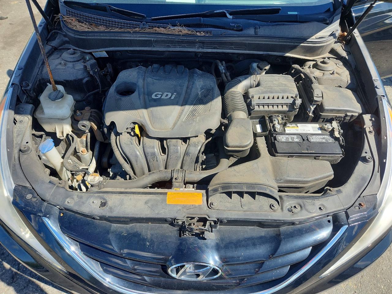 2013 Hyundai Sonata Gls Black vin: 5NPEB4AC4DH644173