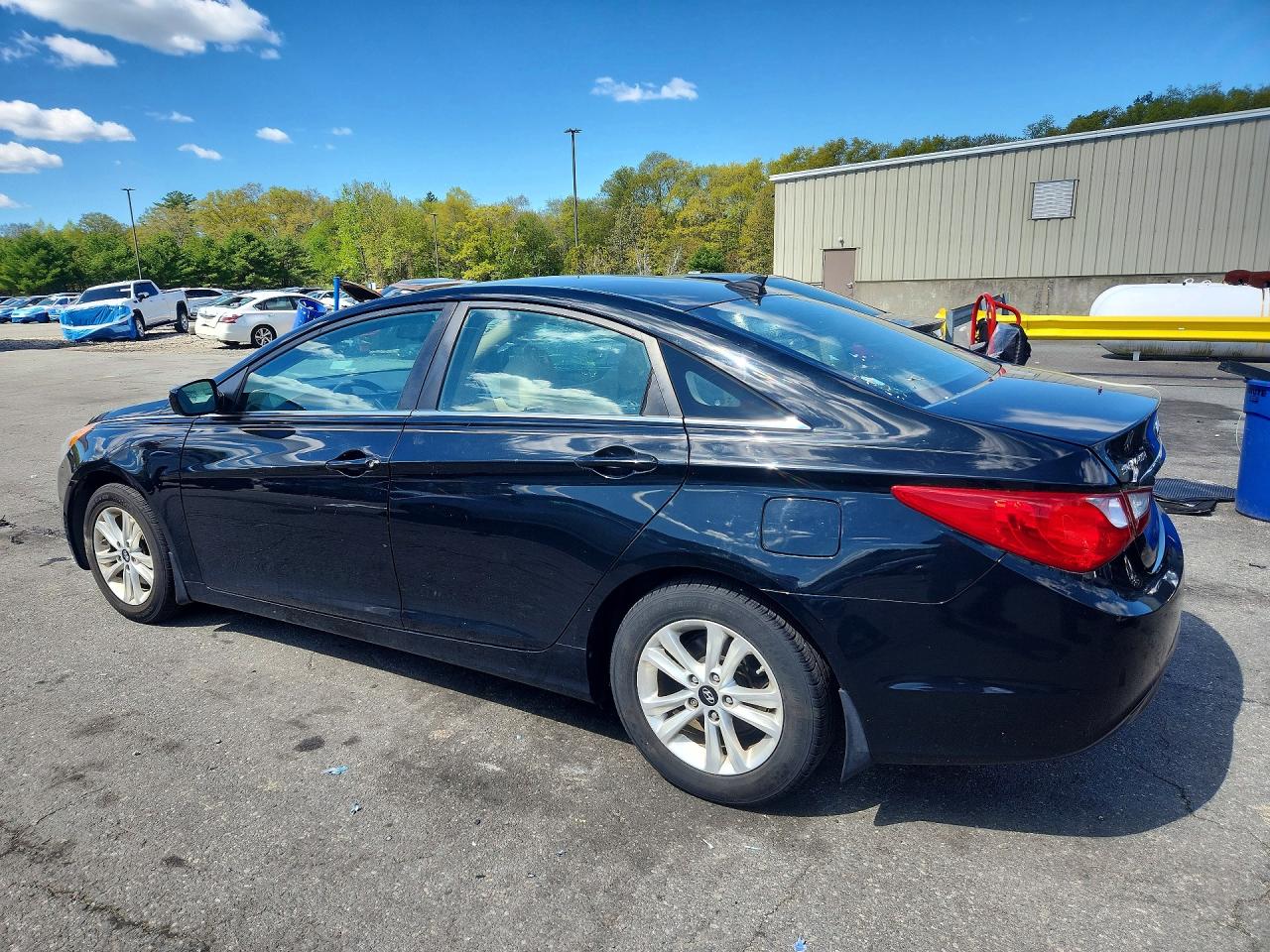 2013 Hyundai Sonata Gls Black vin: 5NPEB4AC4DH644173
